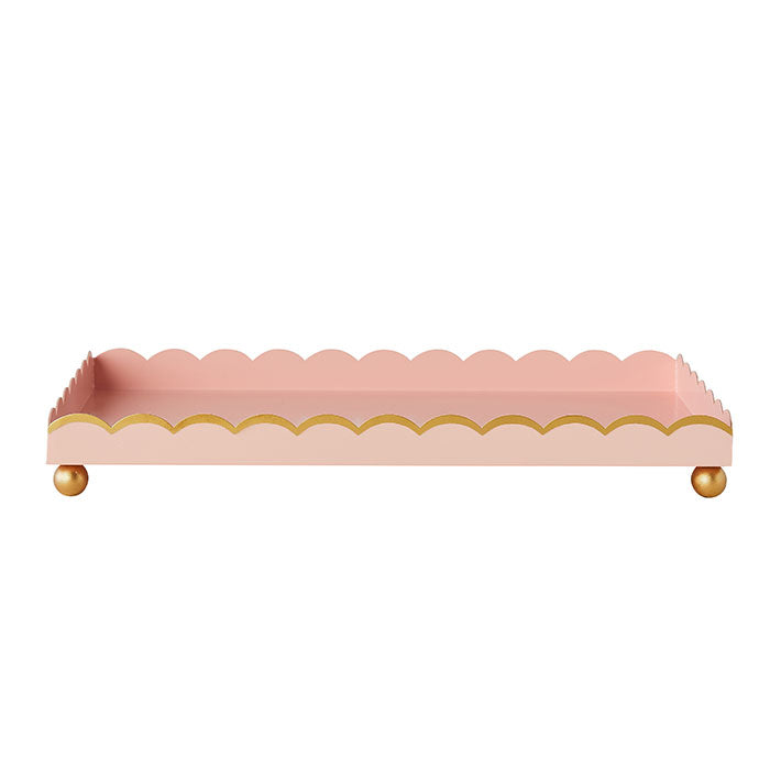 Cece Scalloped Mini Tray - Elegant Decorative Serving Dish for Cheese, Appetizers & Desserts | Perfect for Parties, Weddings & Home Decor