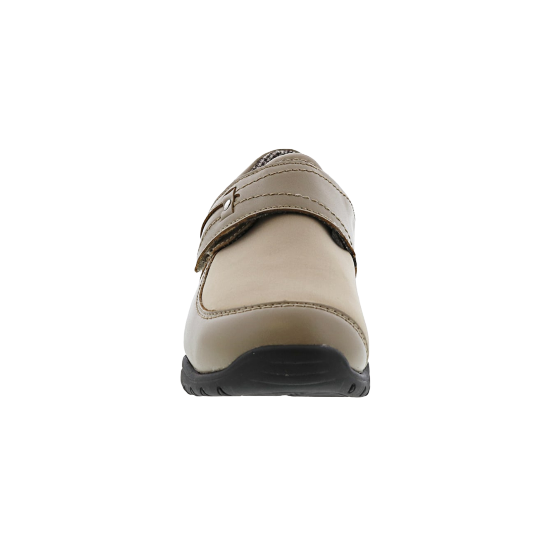 Women's Antwerp Stone Nubuck Loafers - Comfortable Regular Width Slip-On Shoes for Work, Office & Casual Outfits