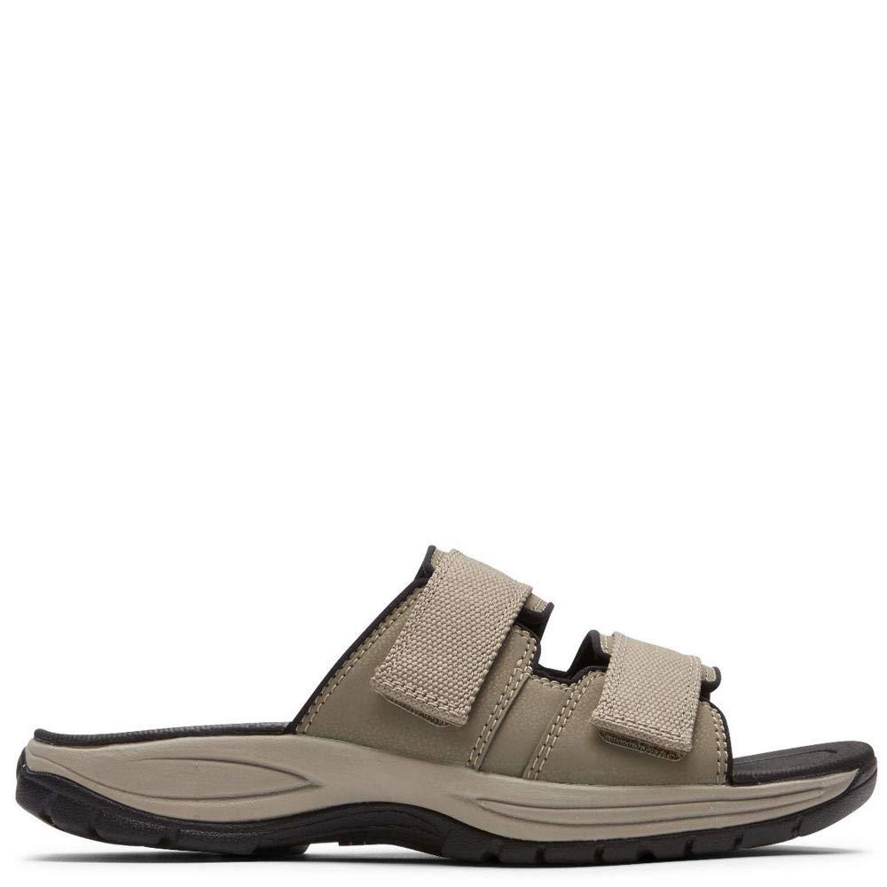 Dunham Men's Newport Slide Water-Friendly Sandal - Comfortable & Lightweight for Beach, Pool & Casual Wear