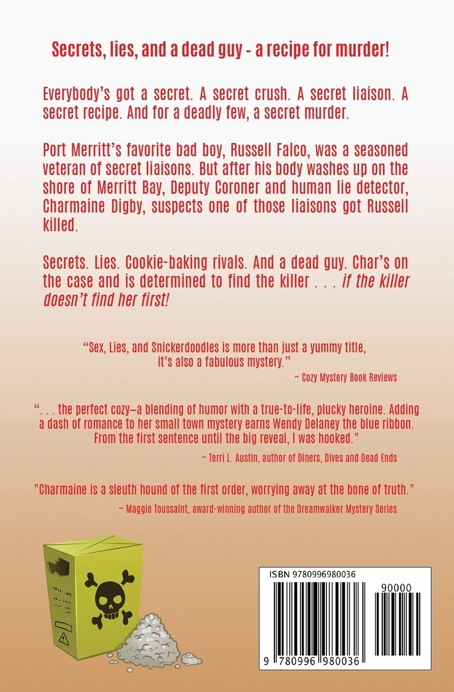 Sex, Lies, and Snickerdoodles - A Working Stiffs Mystery Book | Cozy Mystery Novel for Adults | Perfect for Book Clubs & Weekend Reading