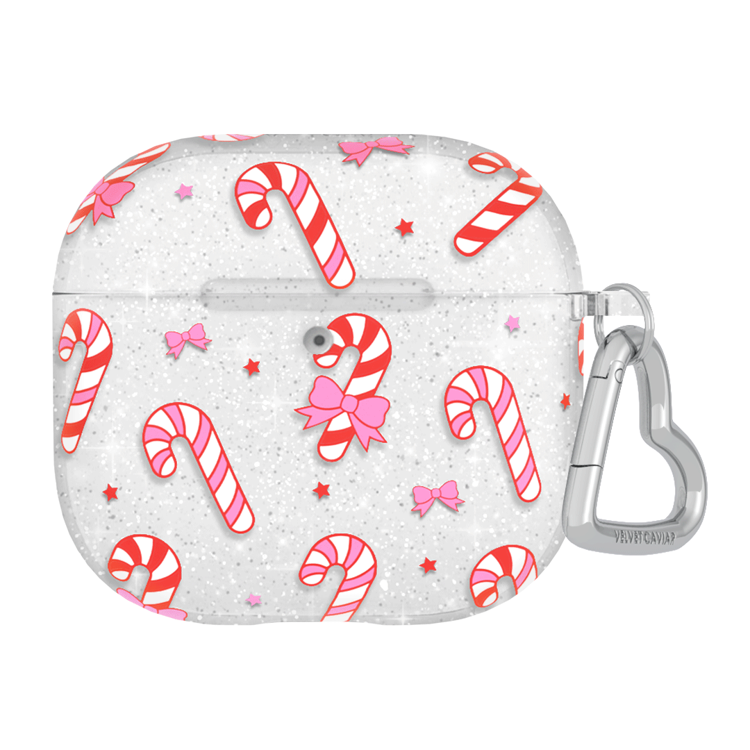Peppermint Princess AirPods Case - Cute Protective Cover for AirPods 1/2/3 & Pro - Perfect for Girls, Teens & Women - Great for School, Work & Travel Accessories