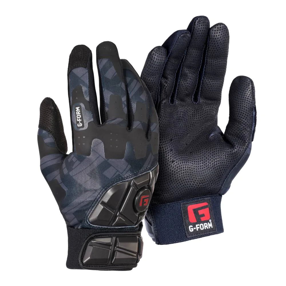 G FORM Youth Pro Batter's Gloves - Baseball Batting Gloves for Kids & Teens - Lightweight Protective Sports Gear for Training & Games