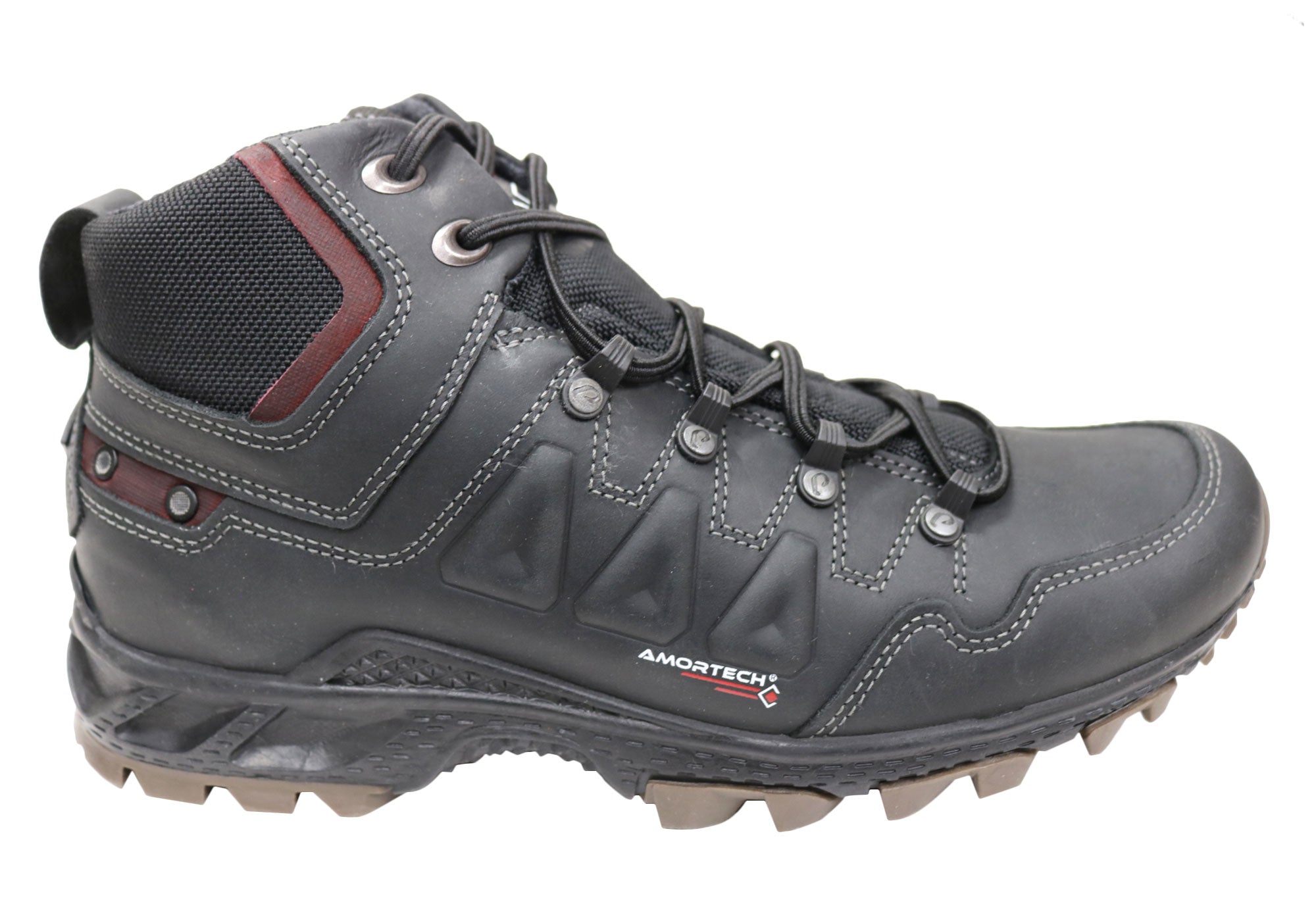 Riccardo Men's Comfortable Leather Boots - Handmade in Brazil - Durable & Stylish for Casual Wear, Outdoor Adventures & Work