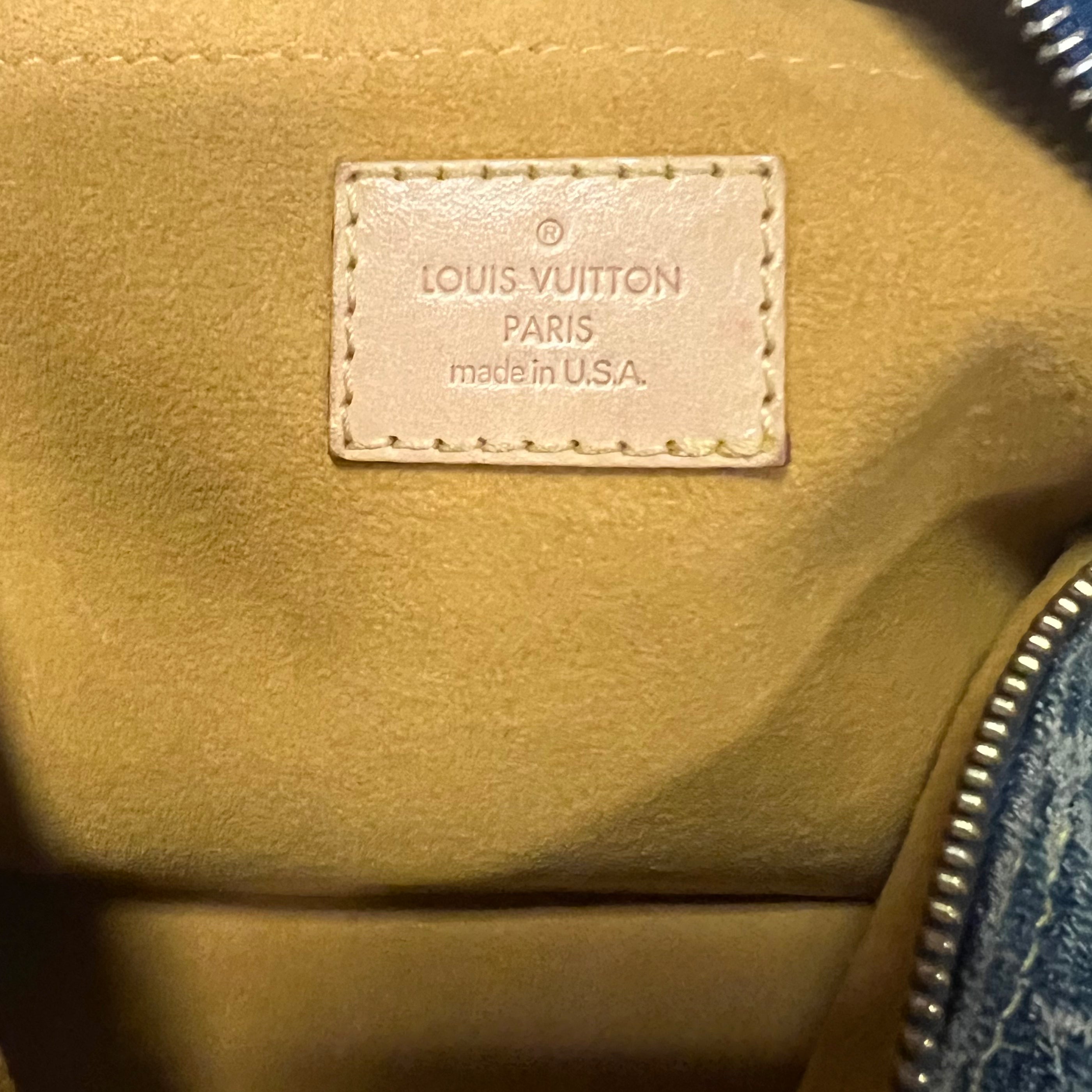 Louis Vuitton Denim Baggy PM Crossbody Bag - Stylish & Spacious Designer Handbag for Women | Perfect for Casual Outings, Travel & Everyday Use