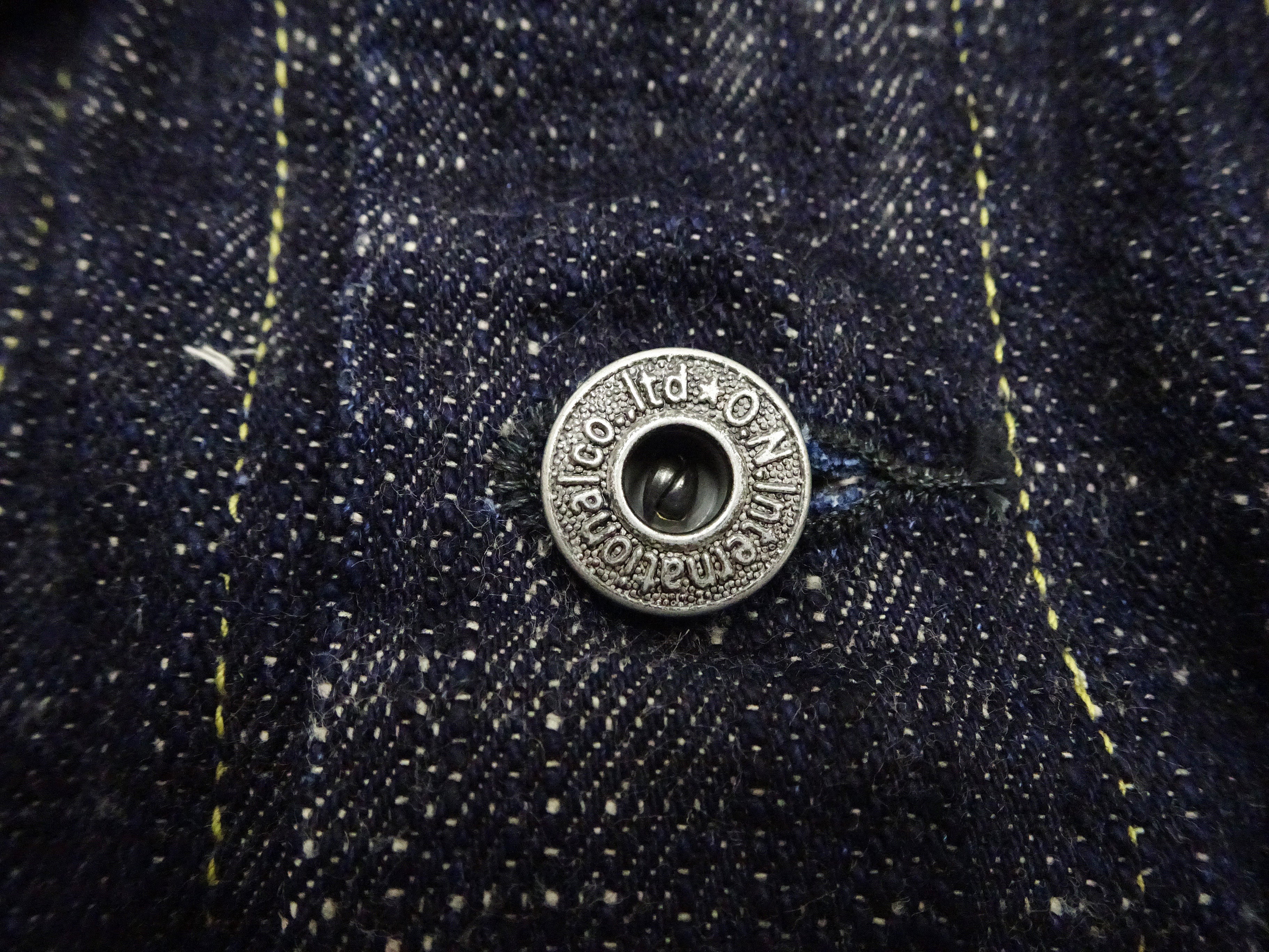 ONI Kasuri Slub Selvedge Denim Jacket for Men - 17oz Slim Fit Type III Jean Jacket in Indigo (One Wash) | Premium Raw Denim Outerwear for Casual Wear & Street Style