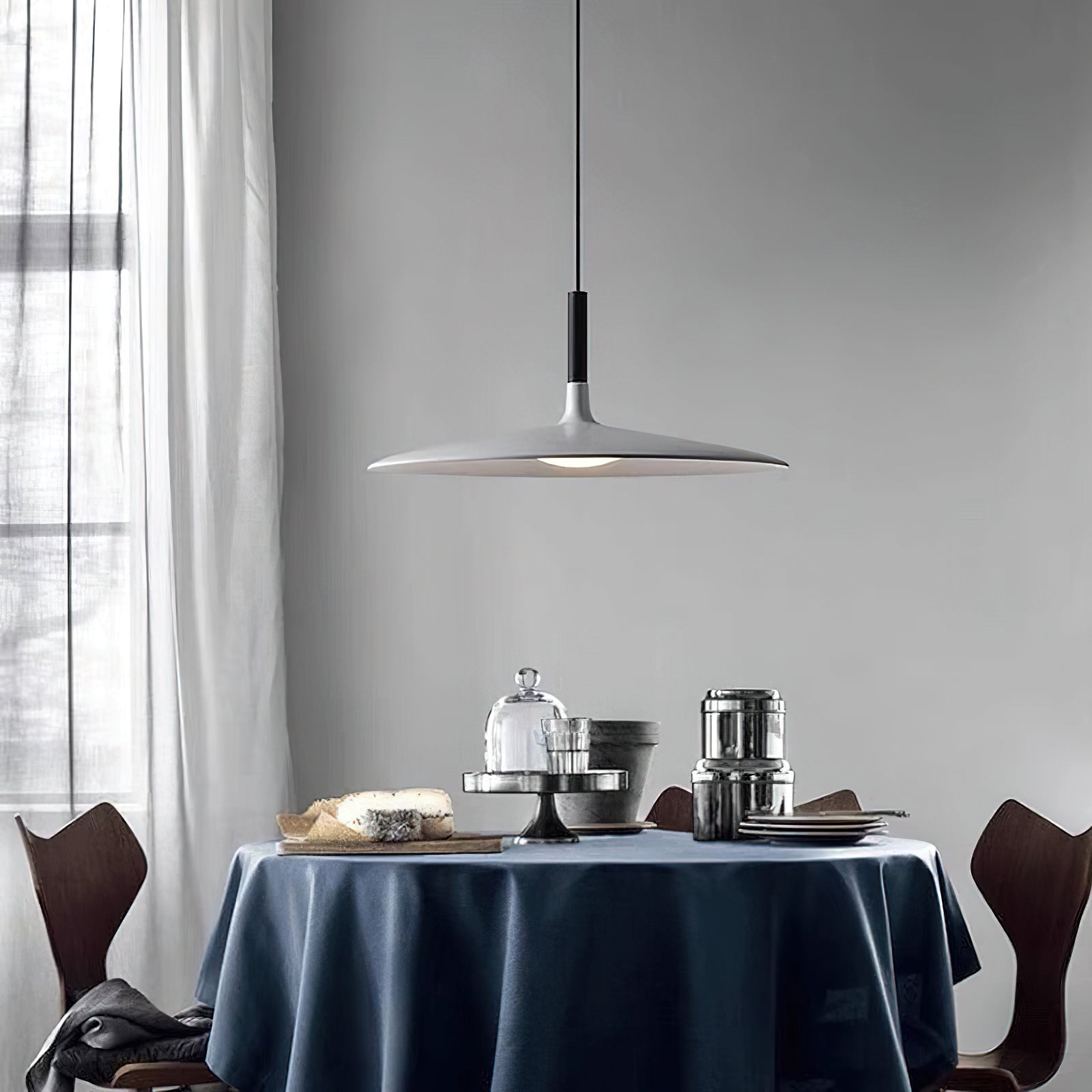 Modern Aplomb Pendant Light Fixture - Elegant Hanging Chandelier for Dining Room, Kitchen Island, Bedroom & Living Room Decor