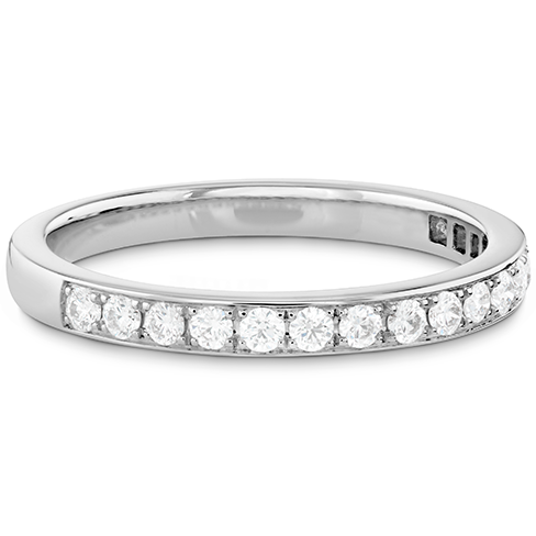 Hearts On Fire Desire Diamond Band Ring - 14K White Gold Wedding & Engagement Ring for Women, Perfect for Proposals, Anniversaries & Special Occasions