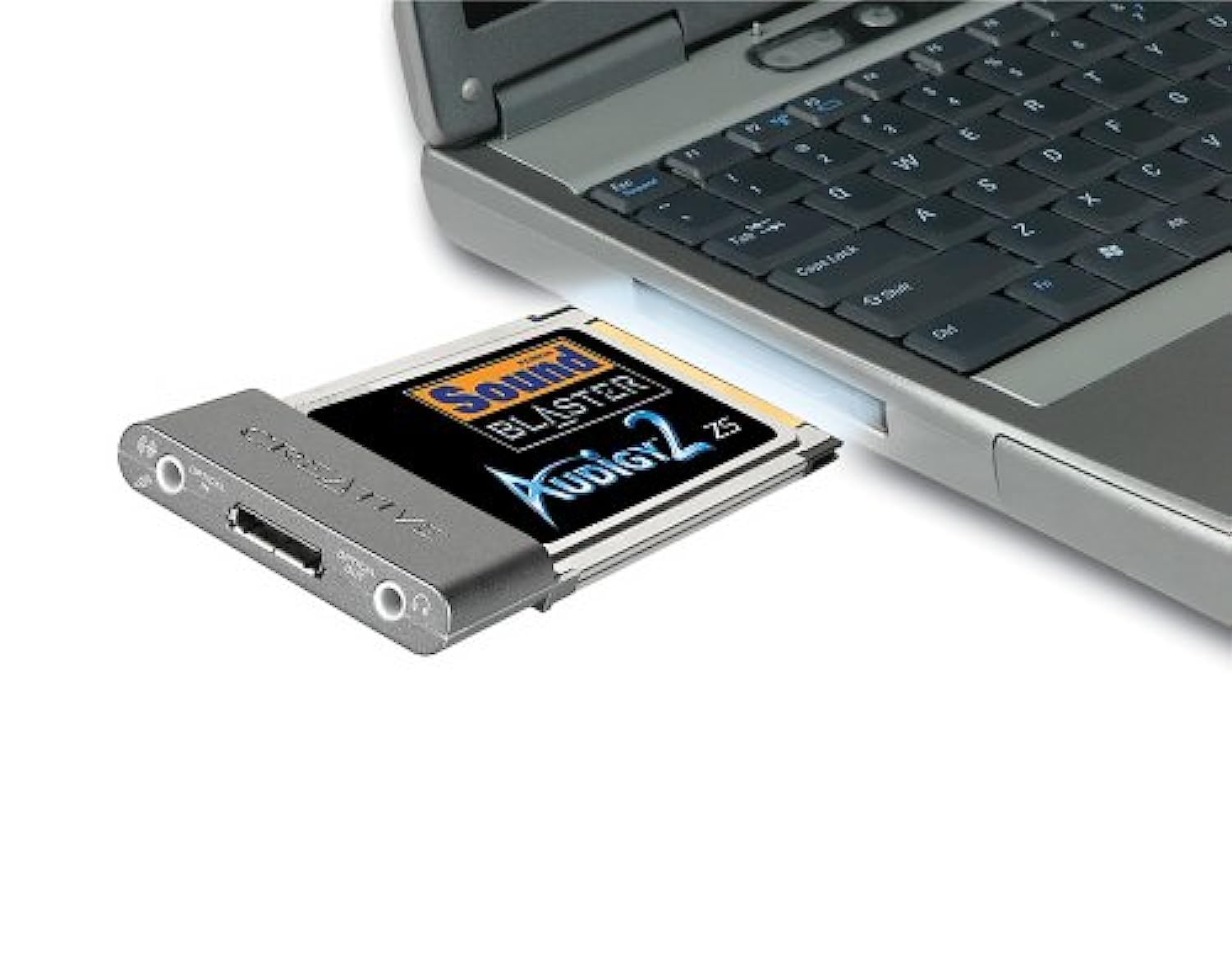 Creative Labs PCMCIA Sound Blaster Audigy 2 ZS Notebook Sound Card (70SB053000012) - Premium Audio Upgrade for Laptops, Gaming & Music Production