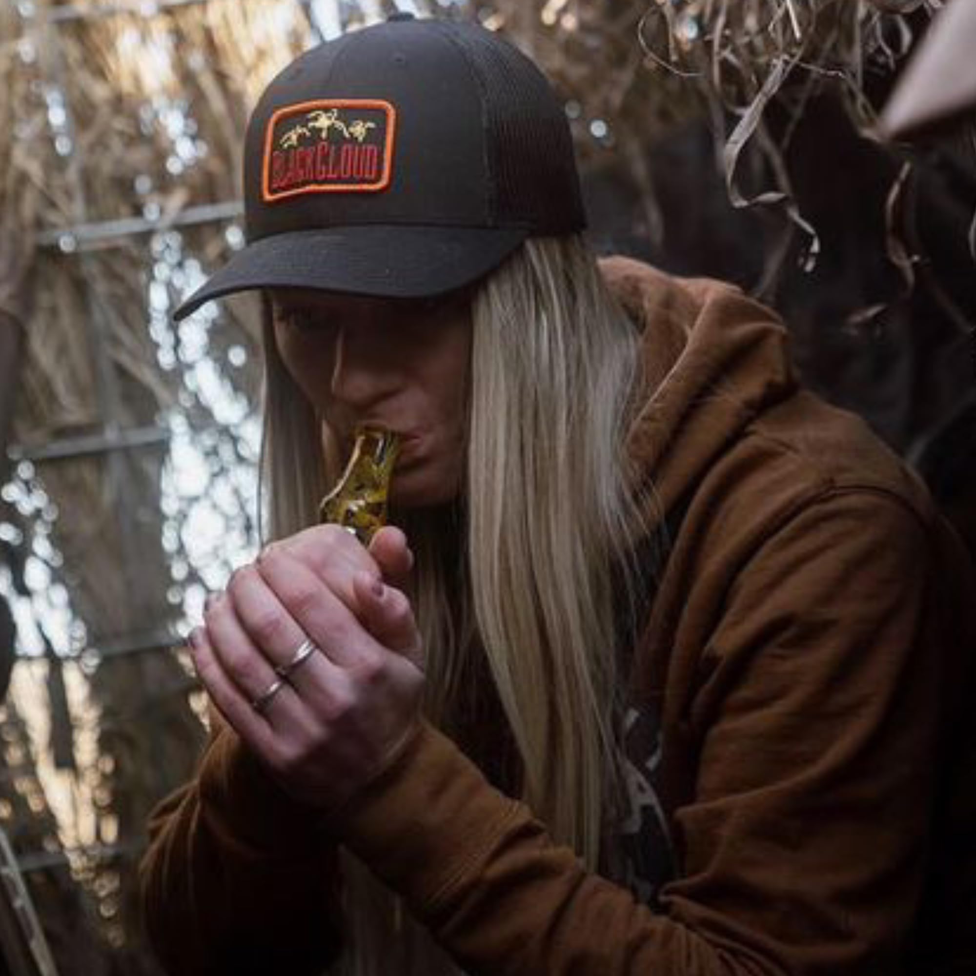 Premium Double Reed Duck Call for Mallard Hunting - Realistic Sound & Superior Tone - Loud & Controllable Waterfowl Call - Best Duck Hunting Accessories for Wetlands, Marshes & Field Hunting
