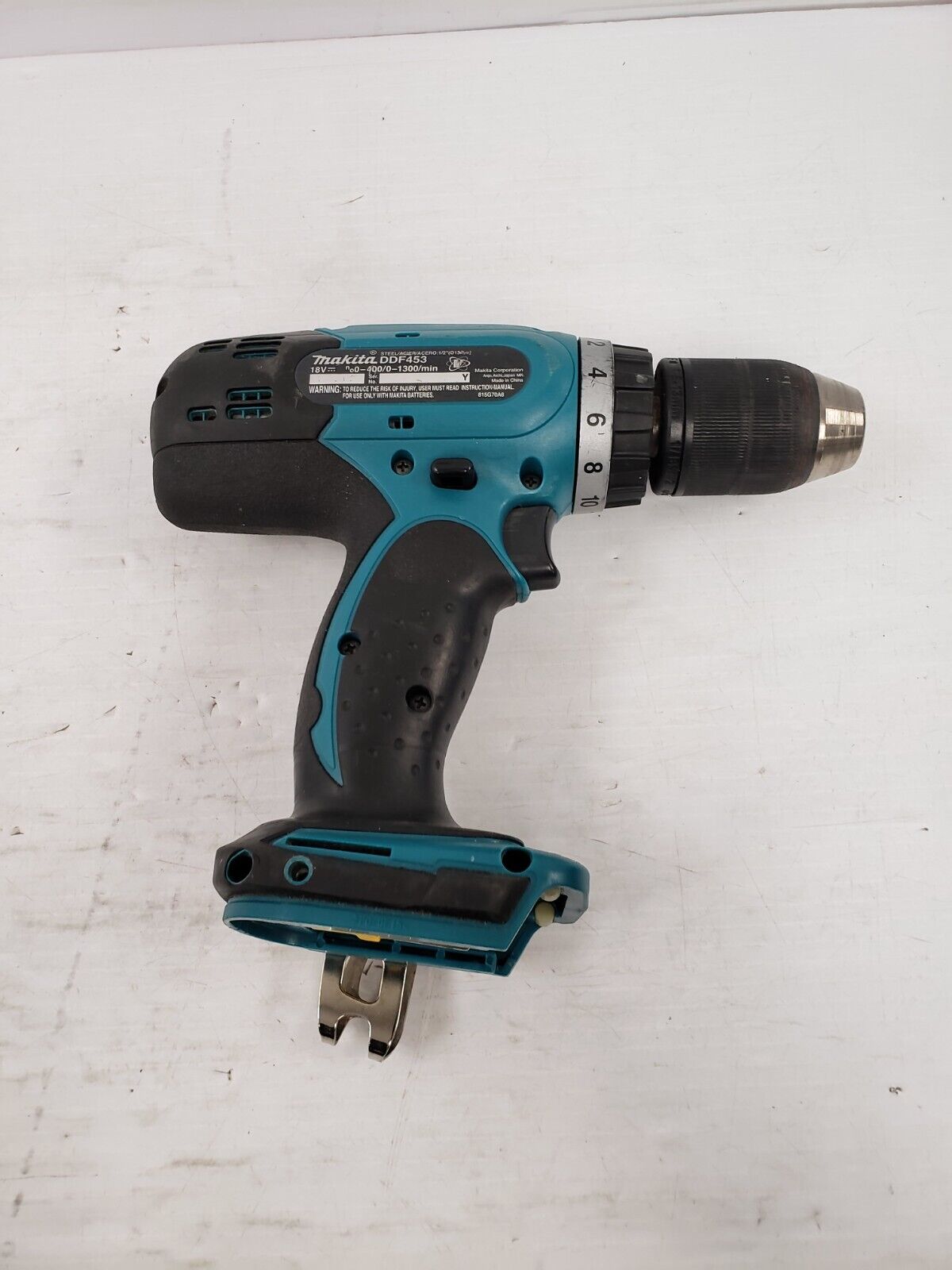 Makita DDF453 18V Cordless Drill Driver - Powerful & Lightweight for Home DIY, Woodworking, and Construction Projects