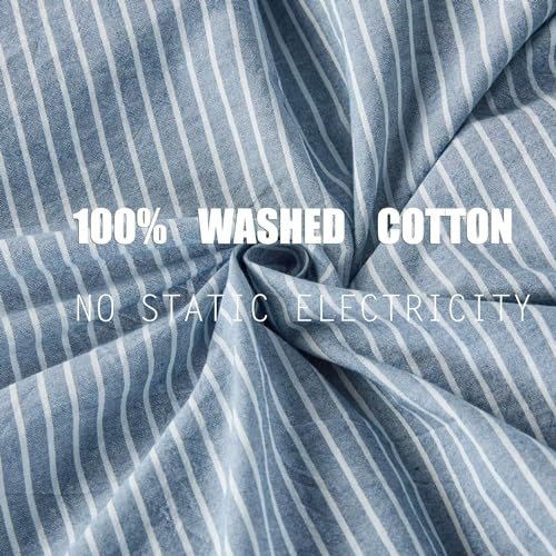 Blue Vertical Pinstripe