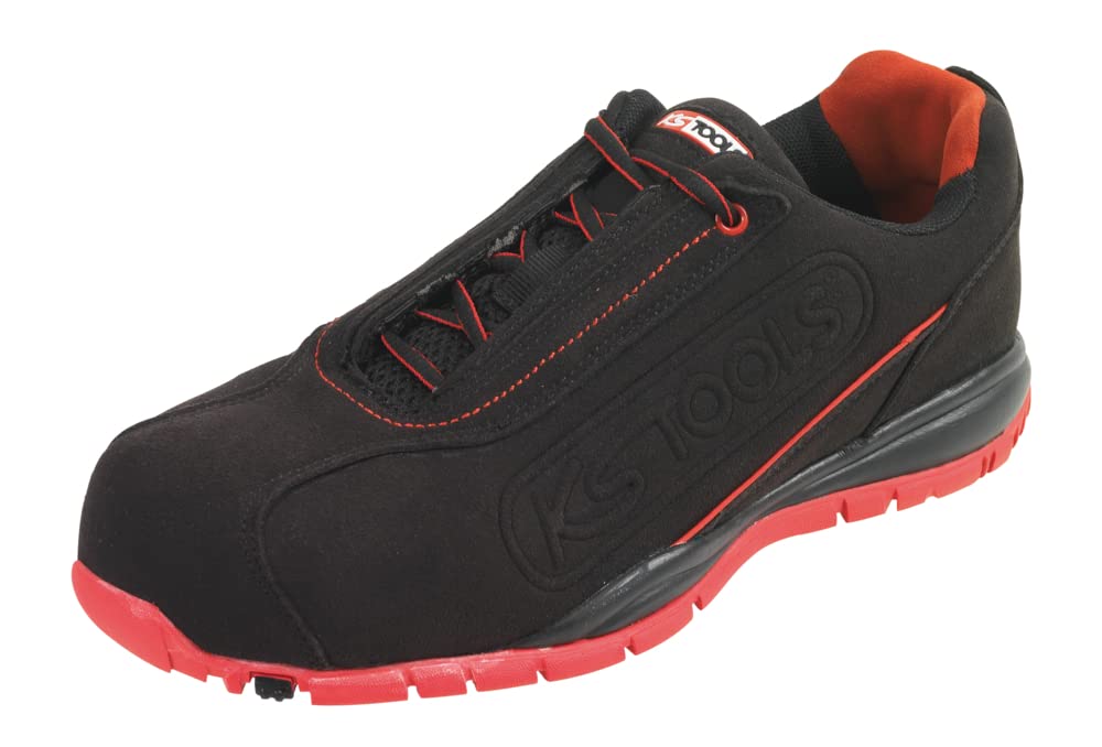 KS TOOLS 310.0550 Safety Shoes Size 47 - Clear Protective Work Footwear for Construction, Warehouse & Industrial Use