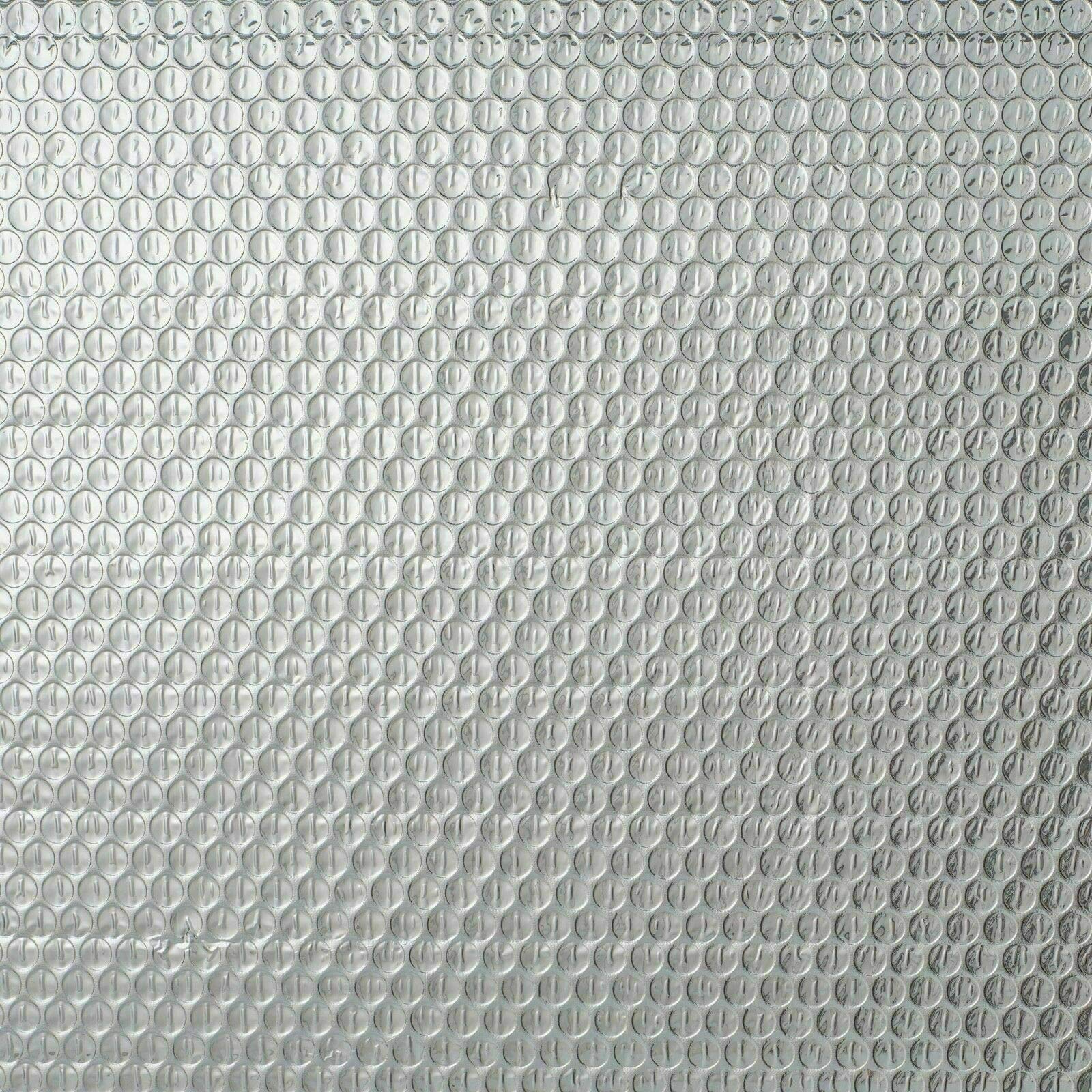 XTEMP Double Sided Reflective Insulation - 4x25ft Radiant Barrier with R7-21 Value | Thermal Vapor Barrier for Attic, Walls & Floors | Energy Saving Home & RV Insulation