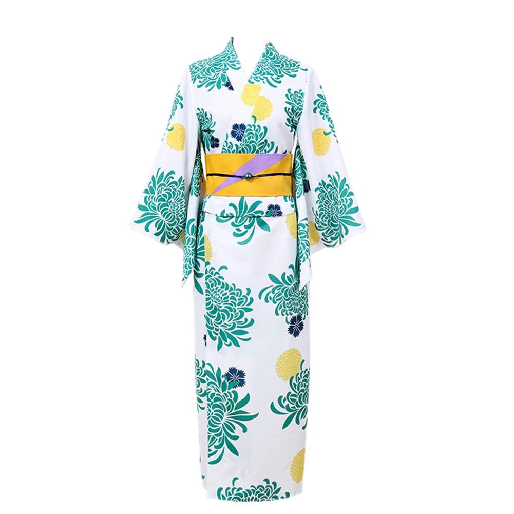 Anime Aoba Moka Cosplay Costume - Japanese Kimono Halloween Outfit & Game Character Bathrobe for Cosplay Events, Halloween Parties & Themed Gatherings