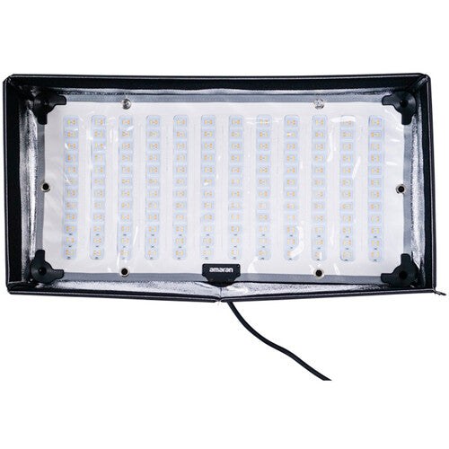 Aputure Amaran F21c 2x1' RGB LED Flexible Light Panel with Gold Mount - Perfect for Photography, Videography, and Studio Lighting