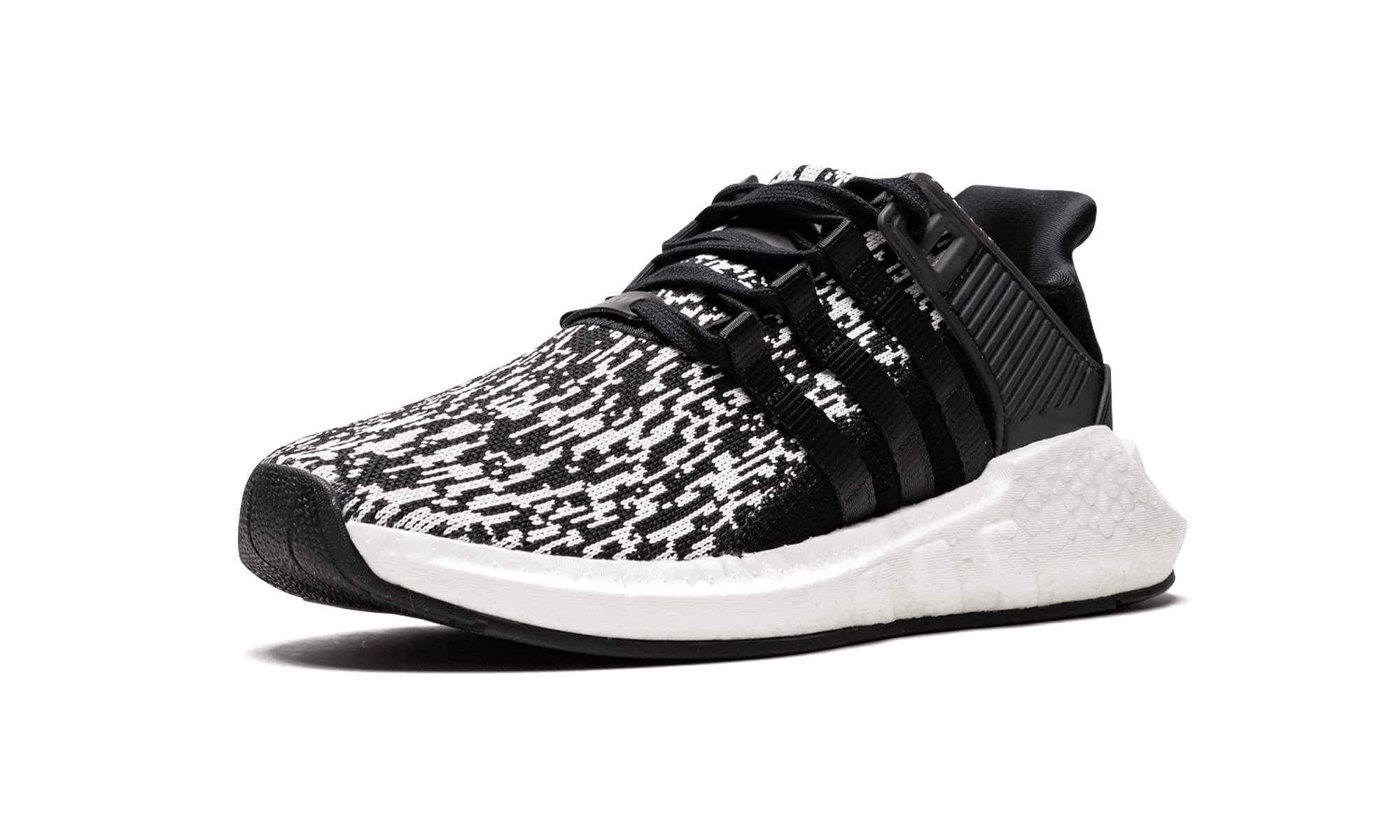 adidas Equipment Support 93/17 Men's Running Shoes - Core Black/White | Comfortable Cushioned Sneakers for Jogging, Gym Workouts & Casual Wear