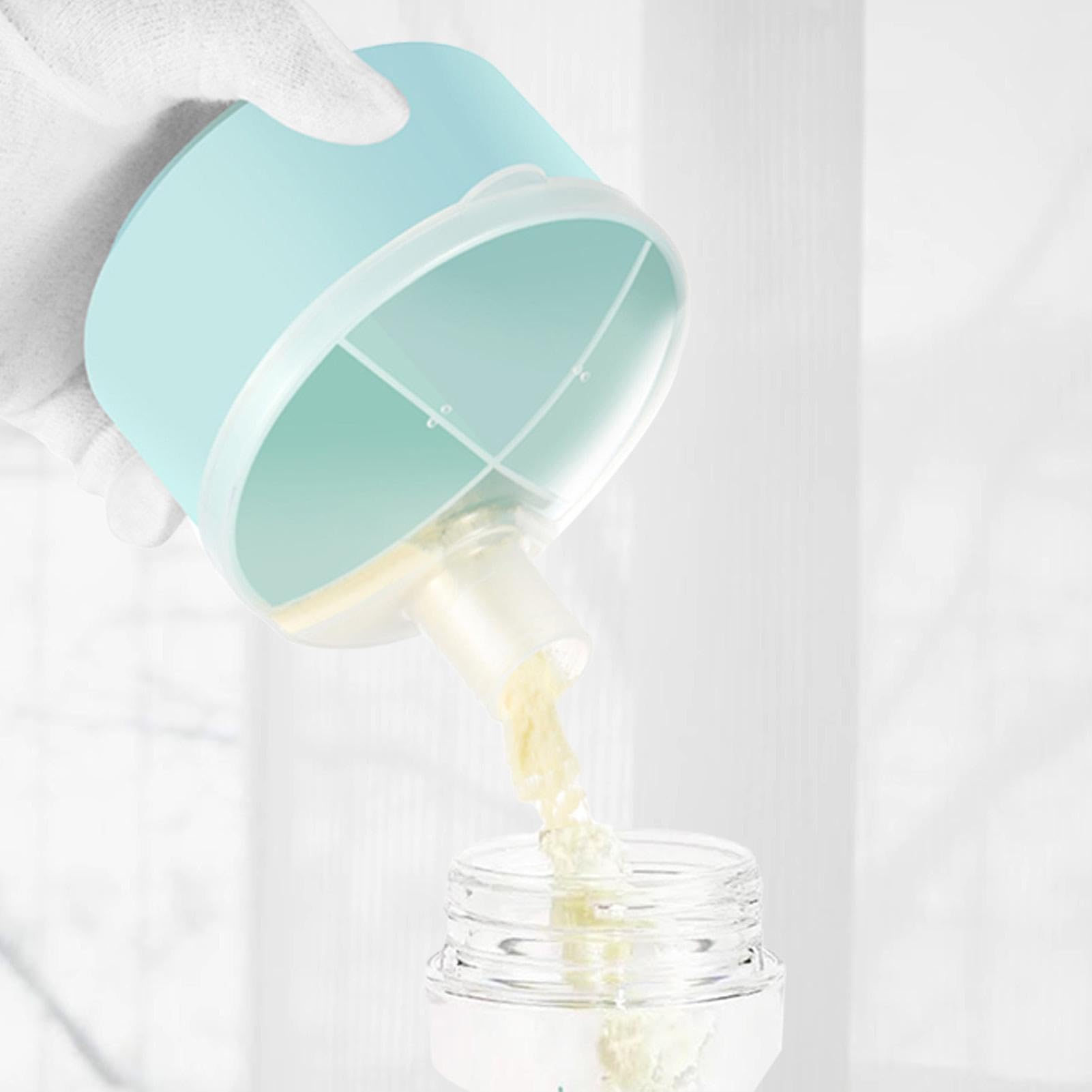 Premium Baby Milk Powder Dispenser - Portable Travel Formula Container with Airtight Seal for Infant Feeding, Camping & Home Use - Ideal for Storing Powdered Milk, Snacks & Fruits