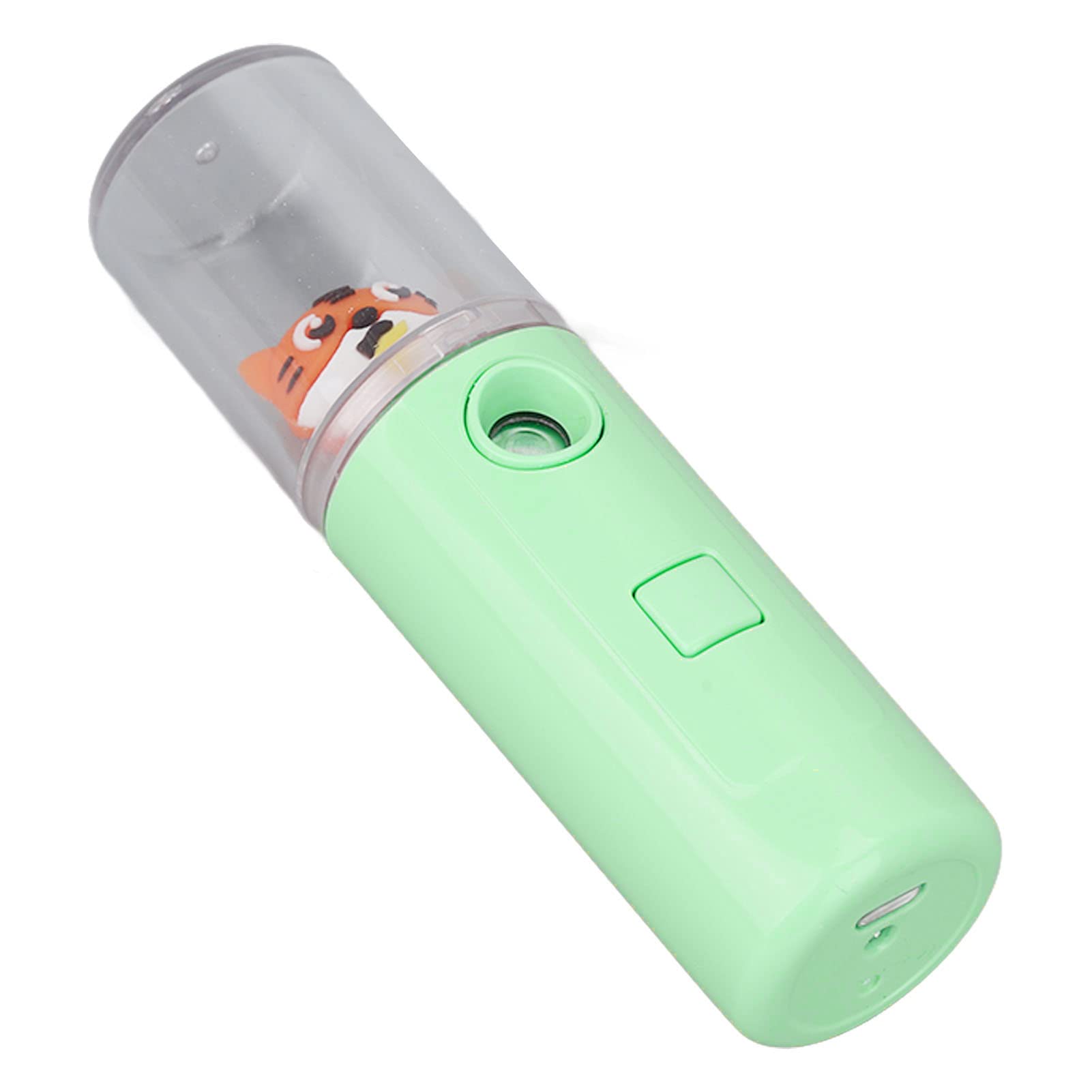 Portable 30ml Face Mister - Travel-Friendly Nano Mist Spray for Deep Hydration & Skin Refreshment | Perfect for On-the-Go Skincare, Airplane Travel & Gym Use (Green)