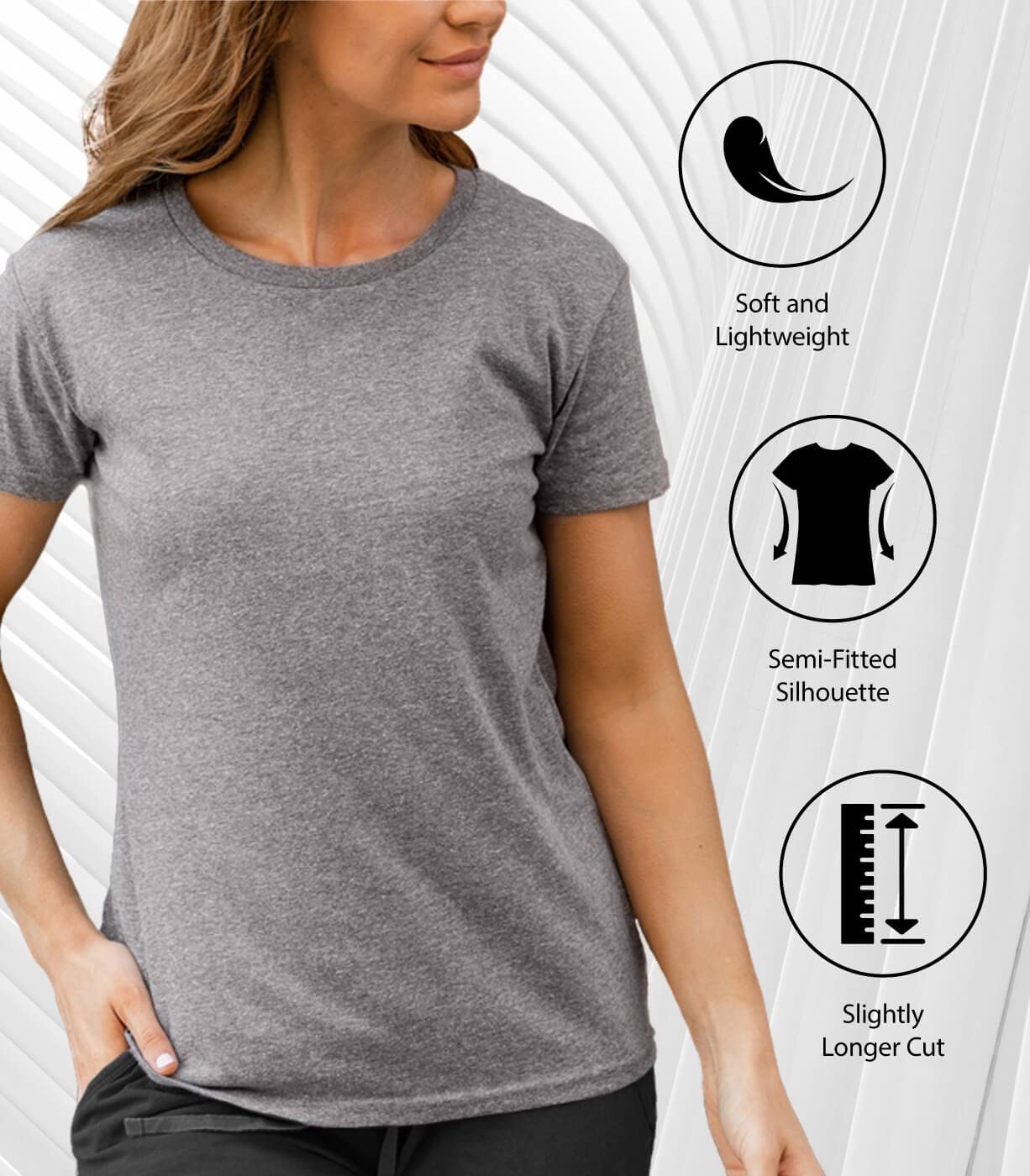 Yellowstone Dutton Logo Women's Short Sleeve Graphic T-Shirt | HYBRID APPAREL | Soft Cotton Tee for Casual Wear, Fan Merchandise & TV Show Fashion