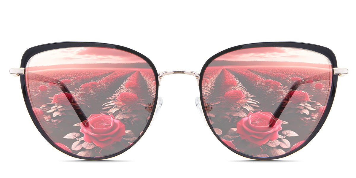 Trinity Women's Prescription Tinted Sunglasses - UV Protection, Polarized Lenses for Driving, Outdoor & Fashion Use
