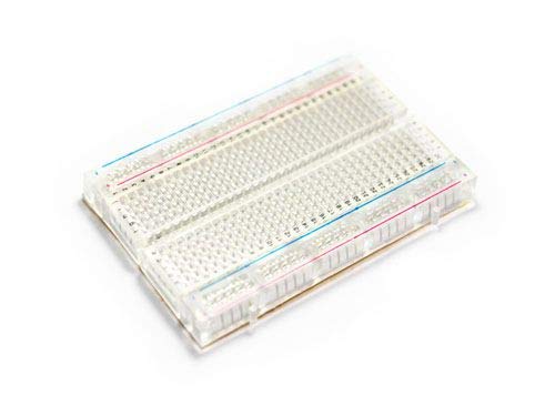 SeeedStudio Clear Solderless Breadboard - 8.2 x 5.3cm (3.2 x 2.1in) for Electronics Prototyping, Arduino Projects & Circuit Testing