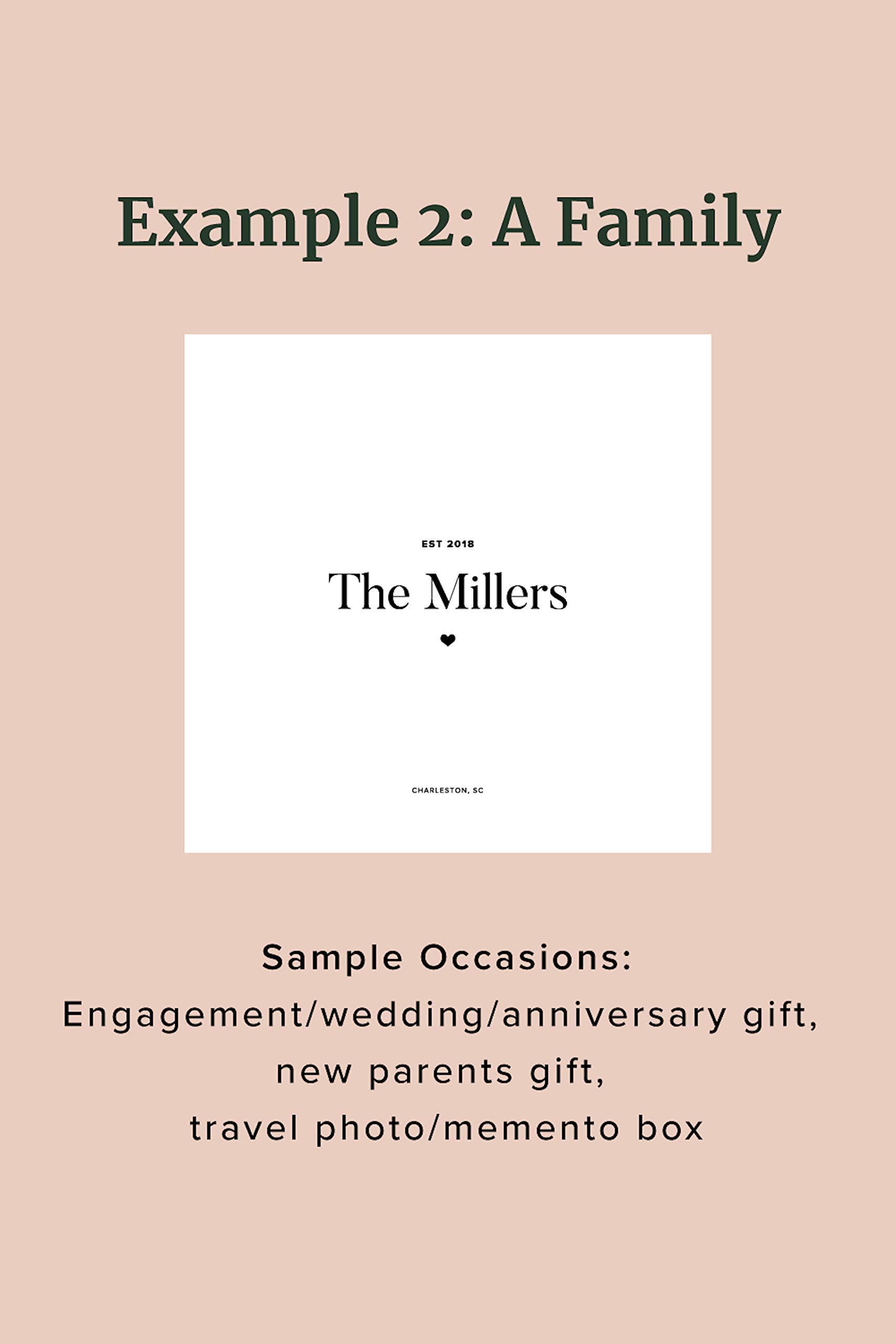 Personalized Large Wood Keepsake Box - Custom Engraved Gift for Anniversary, Wedding, Baby Shower & Memory Storage | Perfect for Home Decor, Jewelry Organizer & Special Occasion Gift Giving