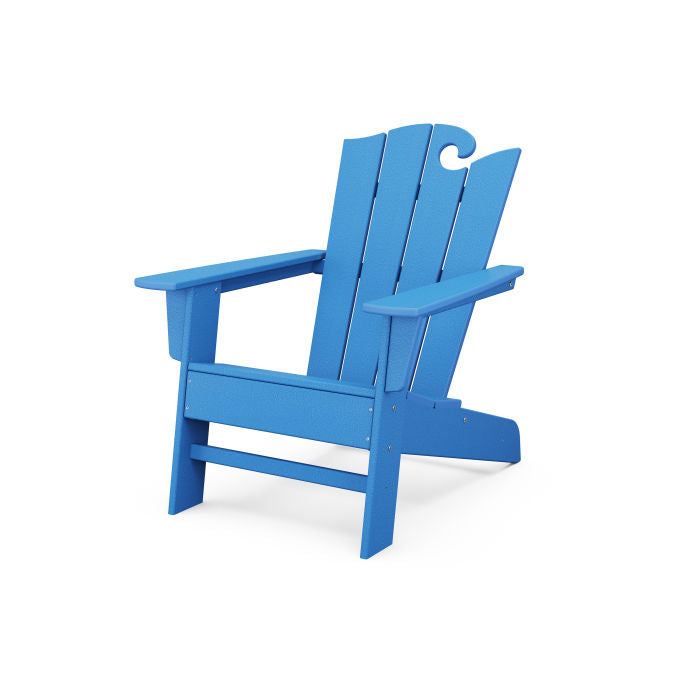 POLYWOOD Ocean Chair - Durable Outdoor Adirondack Chair for Patio, Beach & Poolside - Weather-Resistant & Eco-Friendly Recycled Plastic Furniture