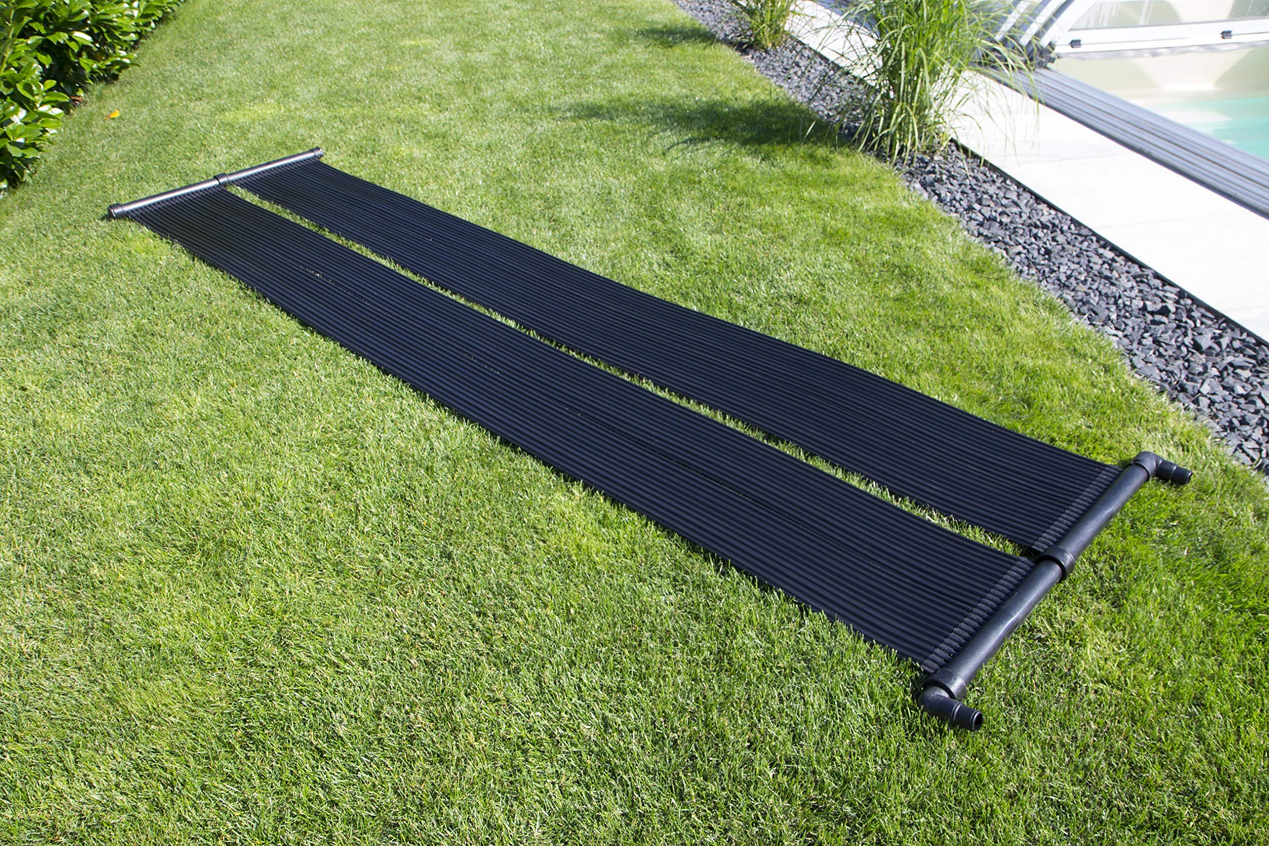 Speed Solar Sun 49120 Solar Pool Heater - 0.7 x 3m Low-Density Polyethylene for Pools up to 12m³ | 32/38mm Hose Connector | Energy Efficient & Eco-Friendly | Perfect for Backyard, Inground & Above Ground Pools