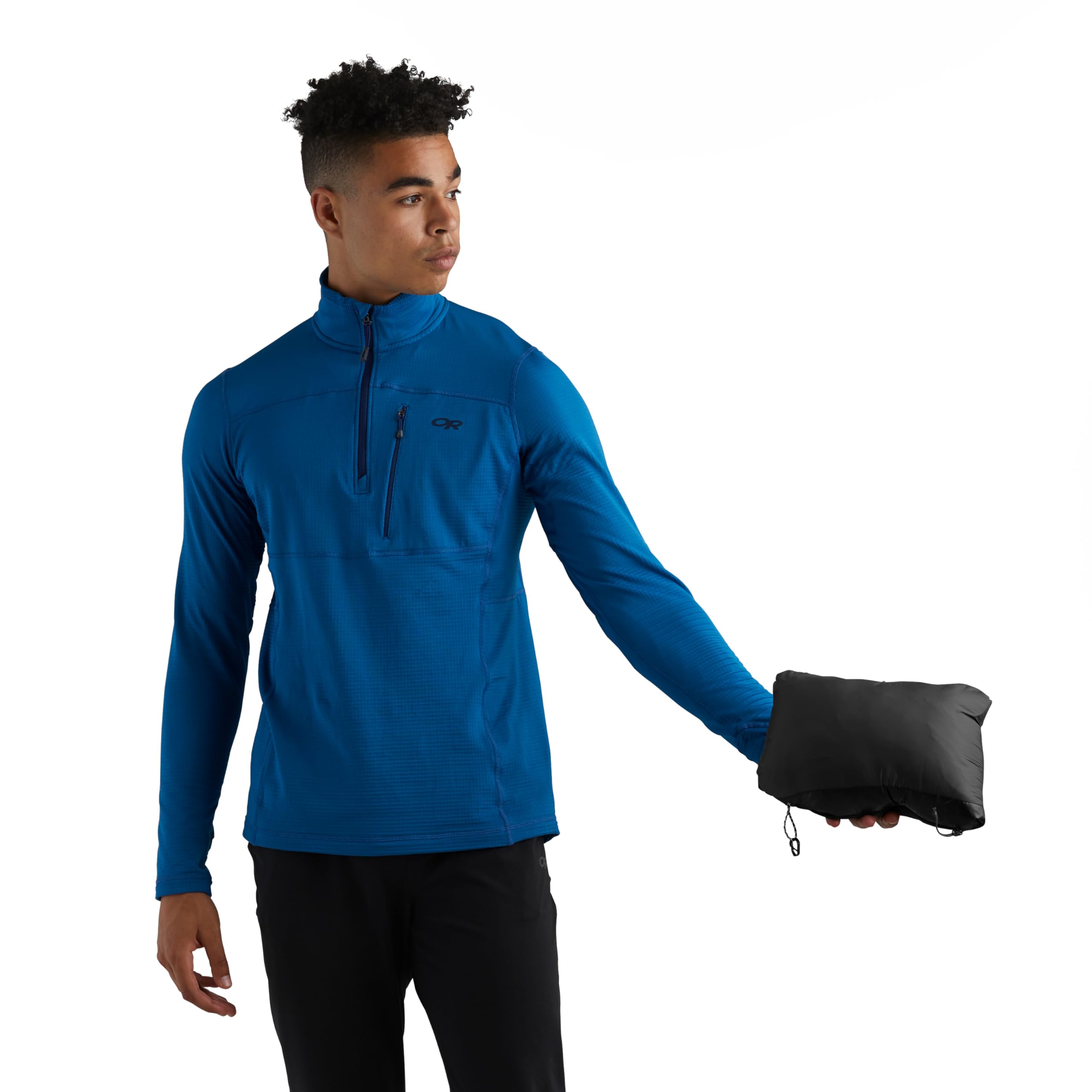 Outdoor Research Men's Helium Down Hoodie - Lightweight Waterproof Winter Jacket for Hiking, Camping & Outdoor Adventures