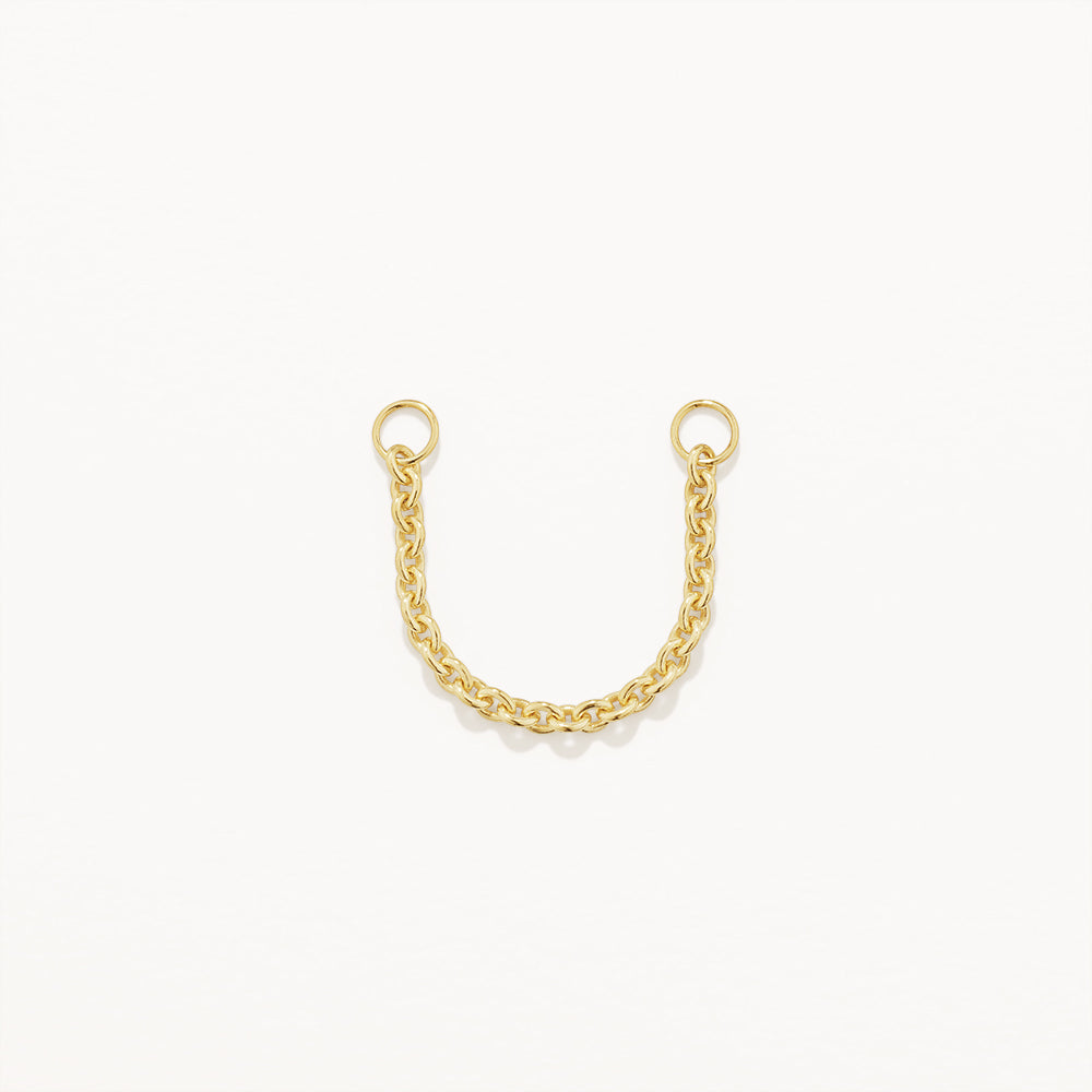 10k Gold Earring Connector Chain - Dainty Jewelry for Women, Elegant Chain Link for Earrings - Perfect for Parties, Weddings & Everyday Wear