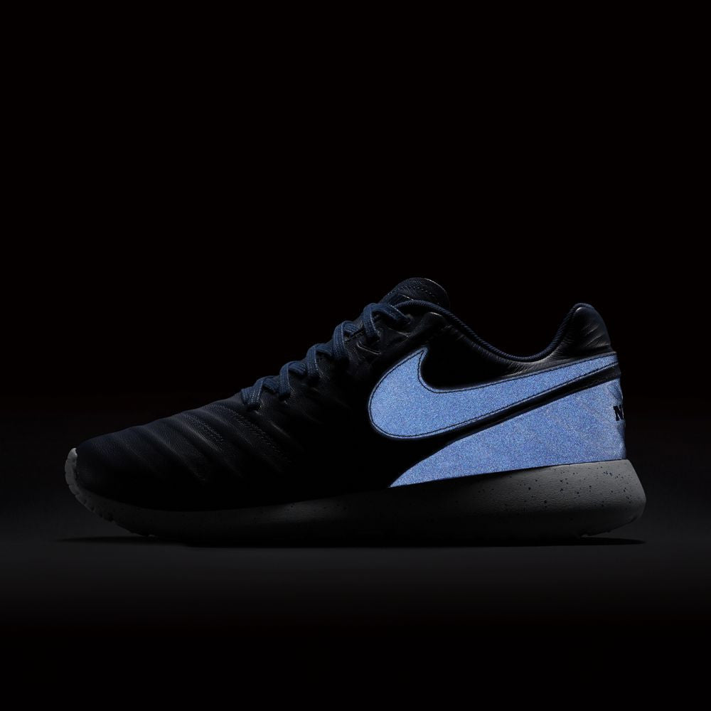 Nike Roshe Tiempo VI Men's Soccer Cleats - Lightweight Football Shoes for Artificial Grass, Comfortable Fit, Midnight Navy Blue - Perfect for Training, Matches & Outdoor Sports