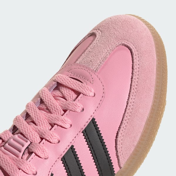 Adidas Men's Samba OG Messi Soccer Cleats - Pink & Black | Lightweight Football Shoes for Artificial Turf & Street Play