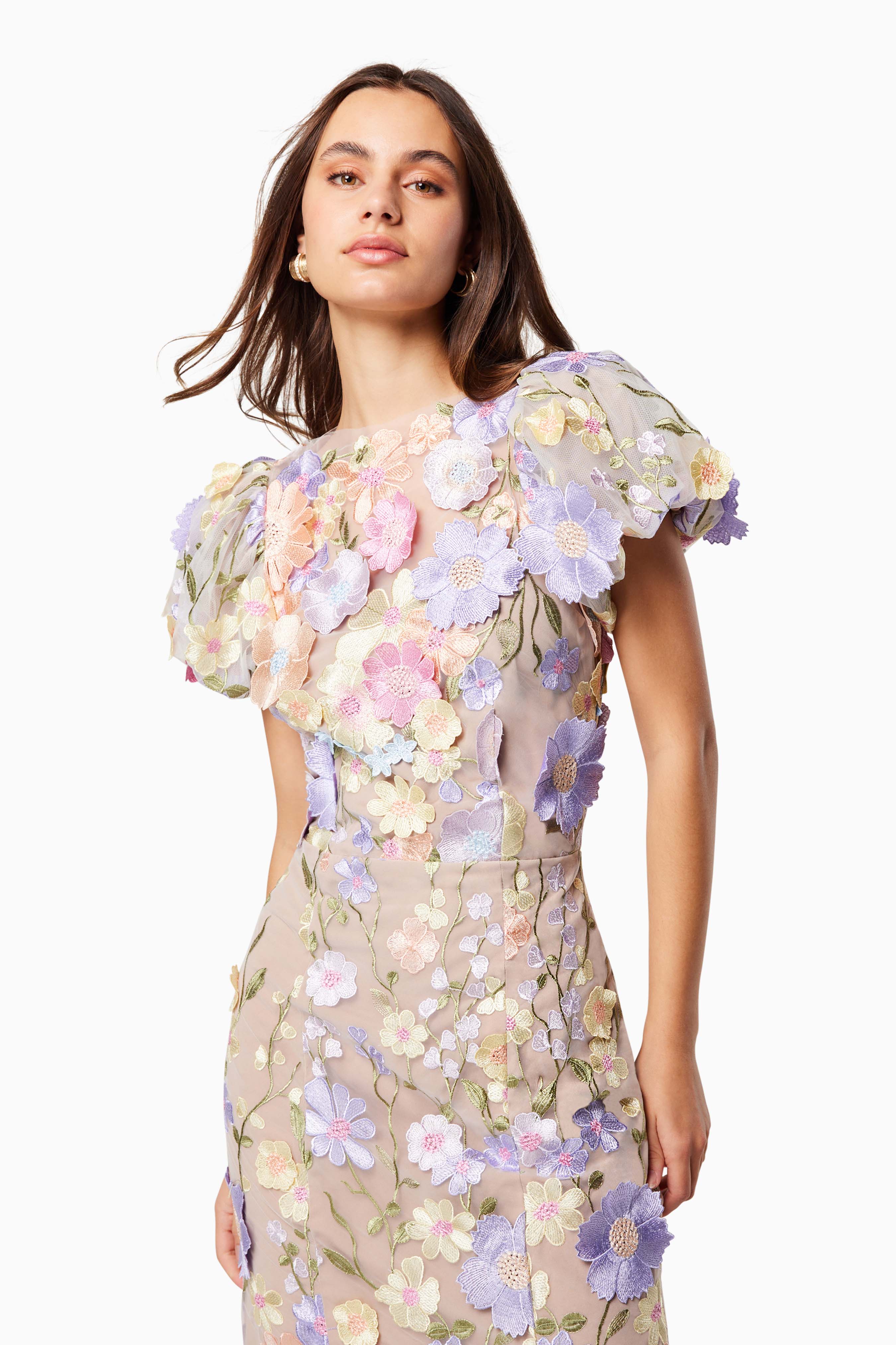 Astraea Women's Floral Summer Dress - Lightweight & Comfortable for Beach, Vacation, and Casual Wear