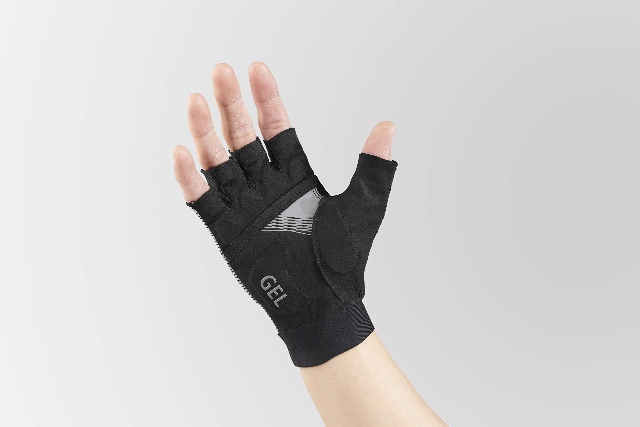 SHIMANO Classic Cycling Gloves for Men - Black, Breathable & Padded Bike Gloves for Road & Mountain Biking - Perfect for Commuting, Training & Long-Distance Rides
