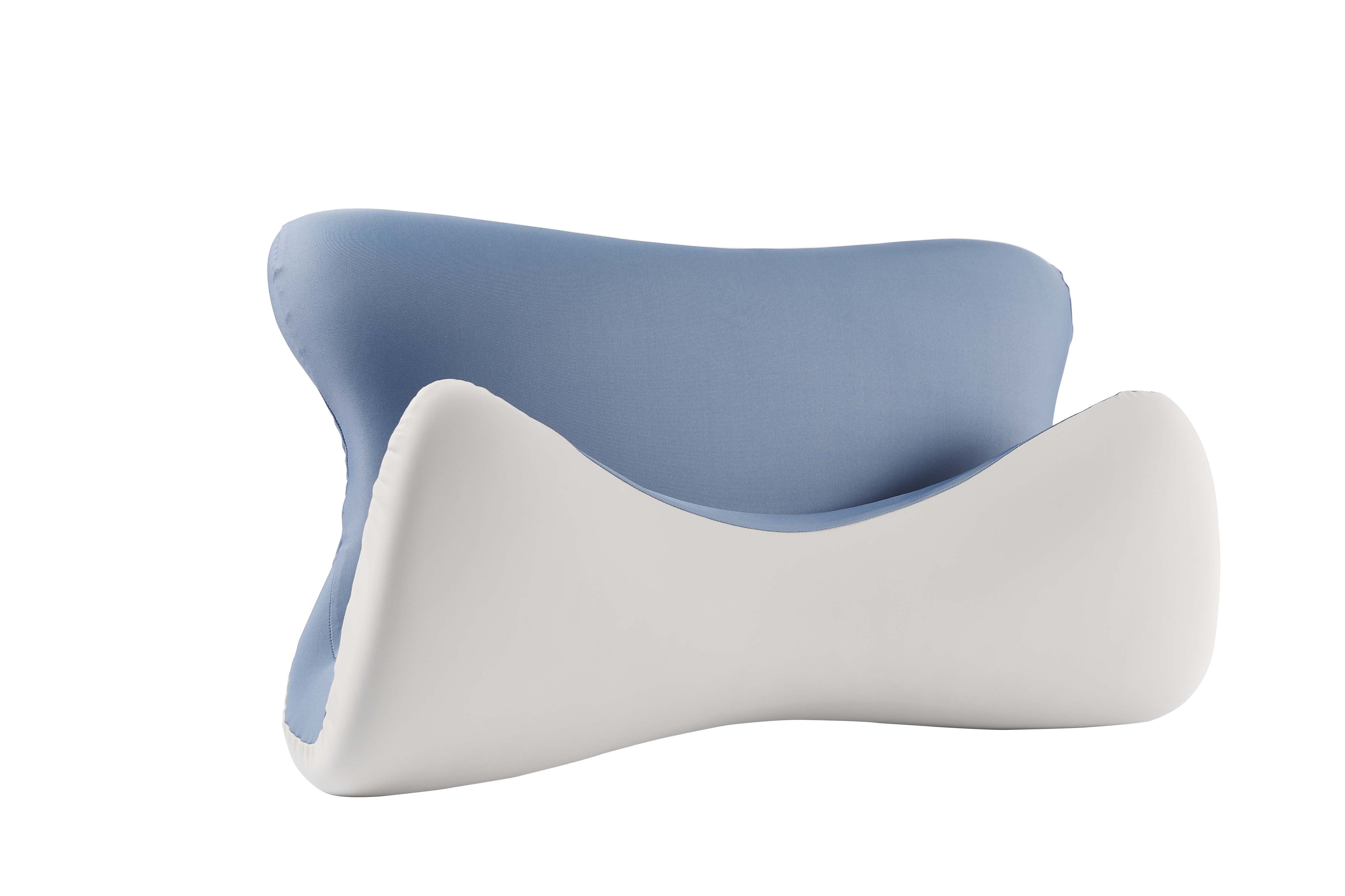 OPULENCE Glacier Ergonomic Memory Foam Pillow - Contour Neck Support for Side, Back & Stomach Sleepers | Pain Relief & Pressure Relief | Cooling Gel Technology for Hot Sleepers | Perfect for Home, Travel & Office Use