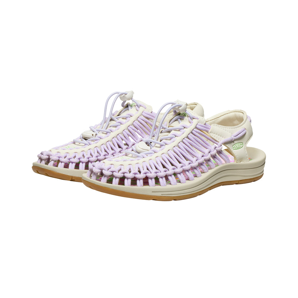 Uneek Women's Sandals - Comfortable & Stylish Birch/Thistle Color - Perfect for Beach, Travel & Everyday Wear