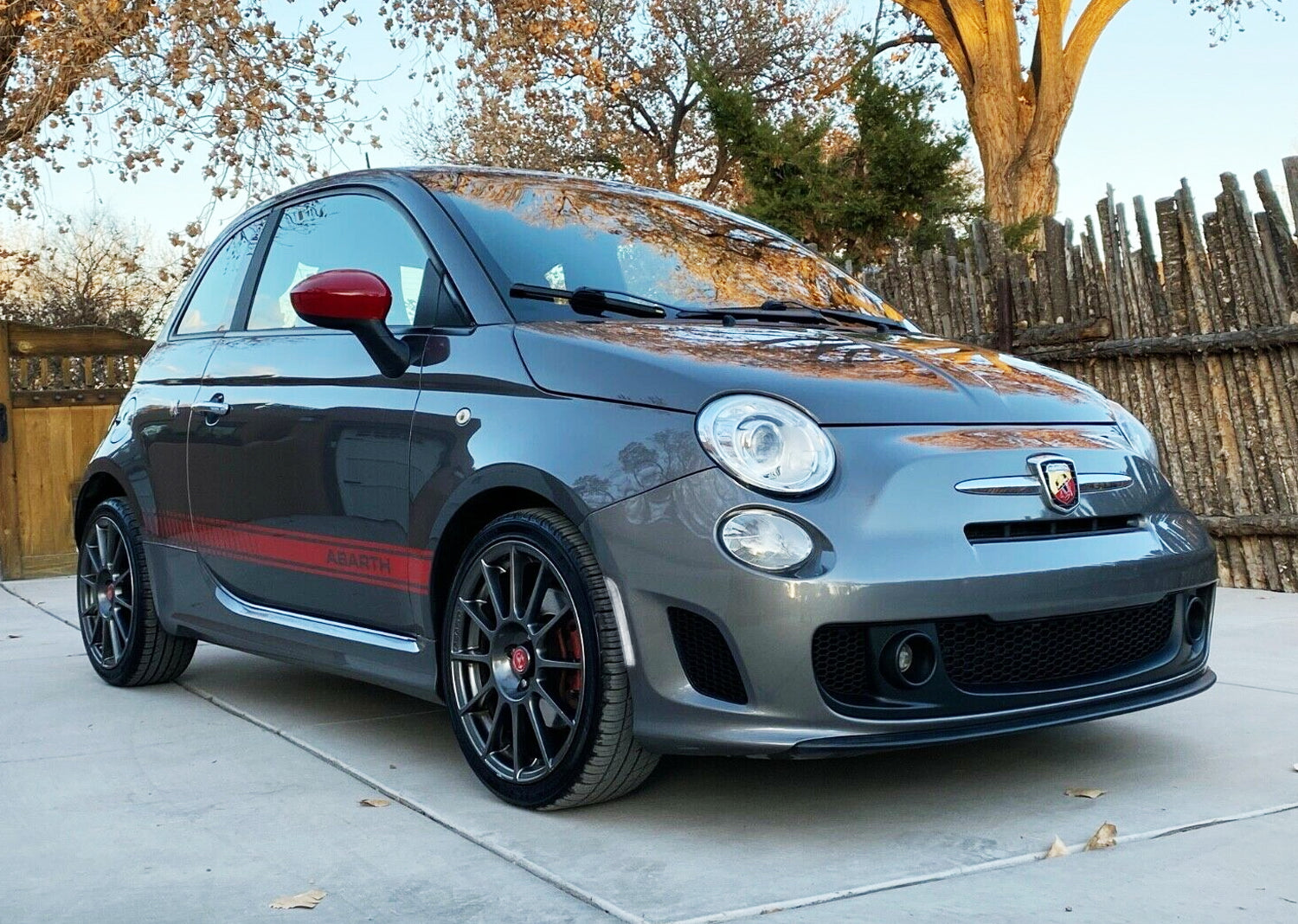 Clear Lens Front & Rear Side Marker Light Housings with Bulbs for 2011-2019 Fiat 500 & 500e - Enhanced Visibility & Style for Night Driving & Custom Car Upgrades