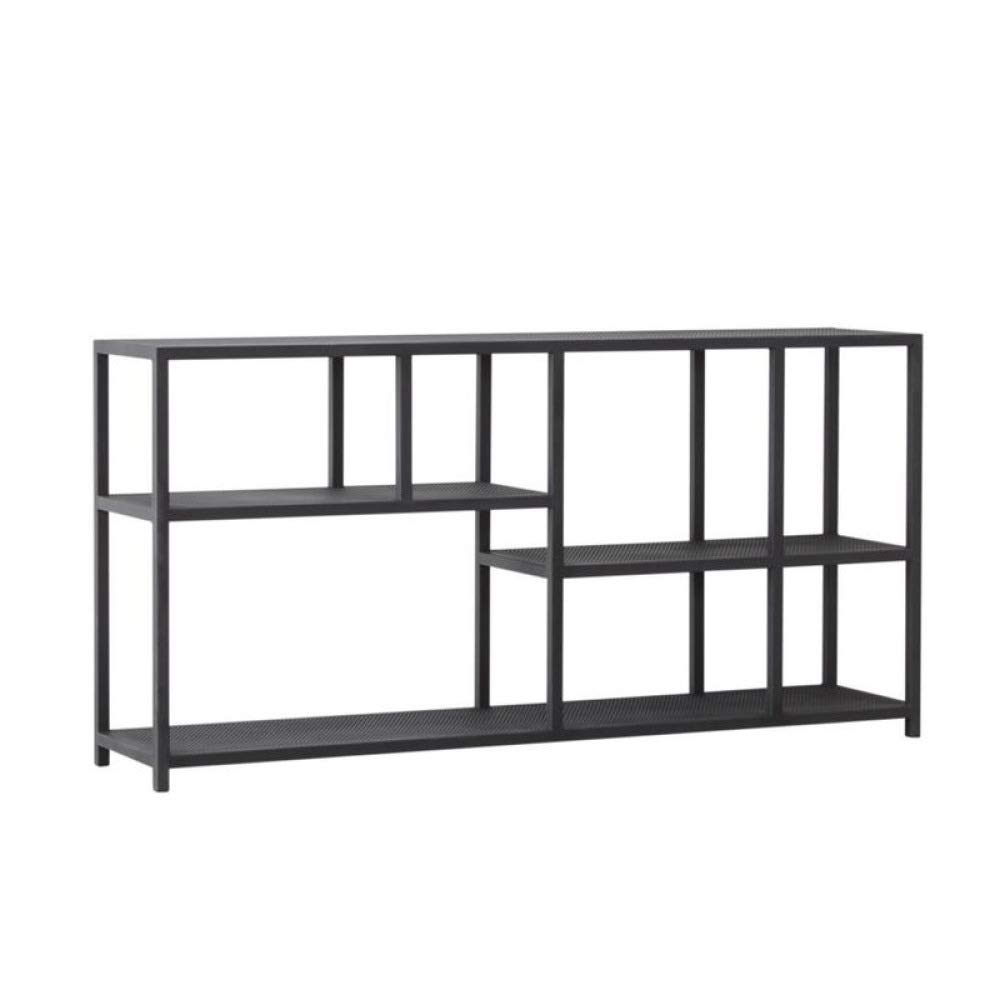 3-Tier Wrought Iron Shelf - Sturdy Storage Rack for Kitchen, Bedroom & Living Room - Organize Spices, Books & Decor - Space-Saving Home Organization Solution