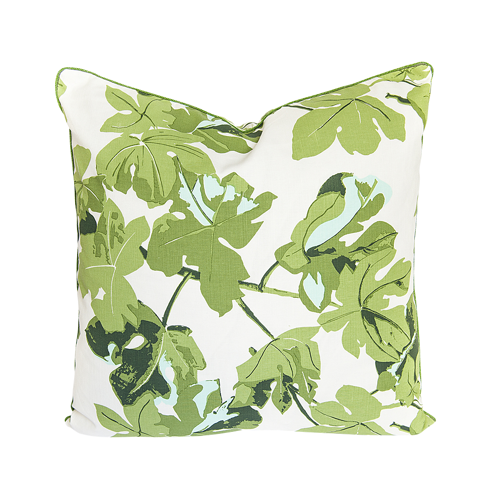 Premium Fig Leaf Pillow Cover - Soft & Stylish Home Decor for Living Room, Bedroom, or Nursery - Perfect for Boho, Farmhouse & Modern Interiors