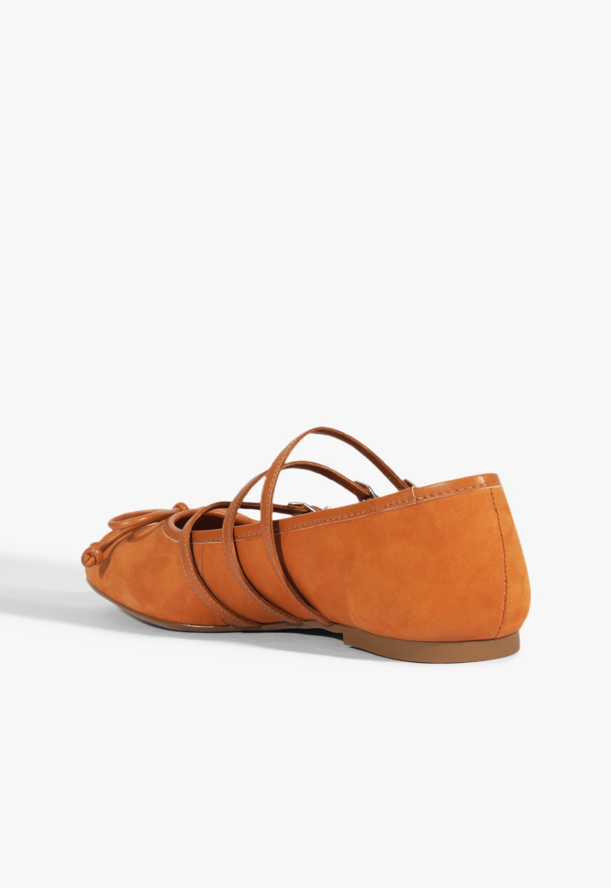 Arissa Brown Suede Ballet Flats for Women - Comfortable & Stylish Casual Shoes for Work, Travel & Everyday Wear