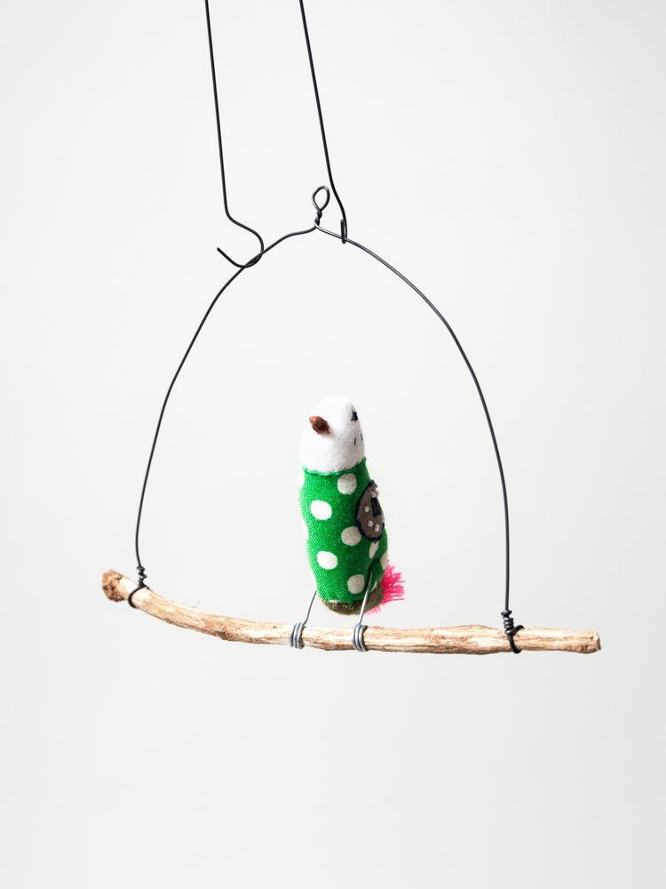 Roost Wire Bird Mobile - Handmade Boho Nursery Decor for Baby Shower Gifts & Kids Room Wall Hanging - Perfect for Gender Neutral Nursery, Bedroom, or Boho Home Decor