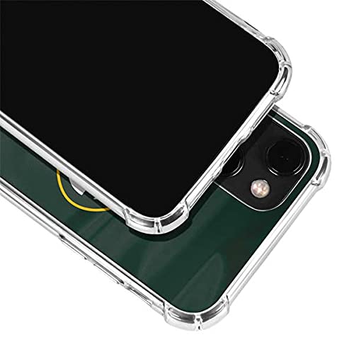 Official Green Bay Packers iPhone 13 Clear Phone Case - NFL Licensed Custom Design for Protection & Style - Perfect for Game Days, Work & Everyday Use