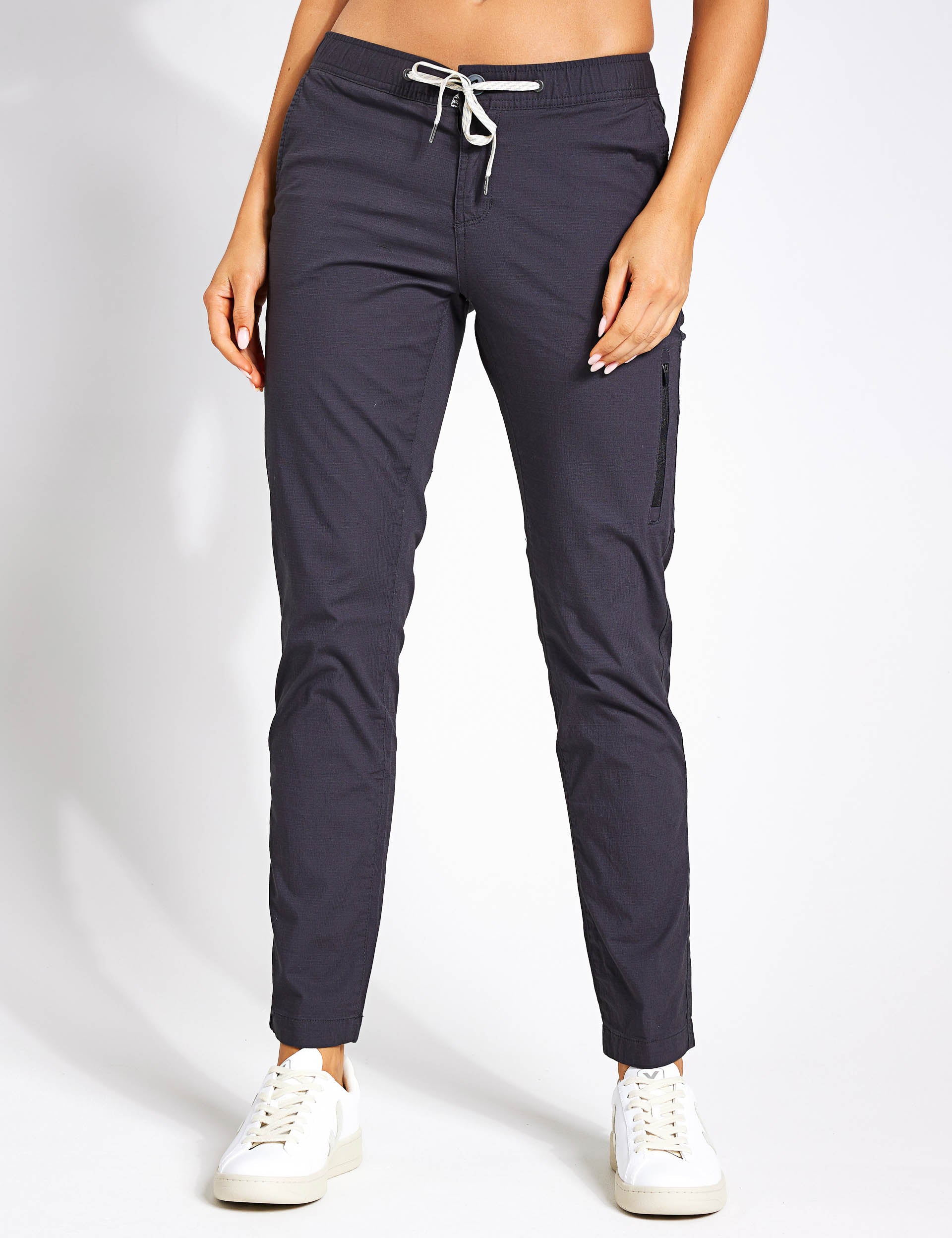Men's Durable Ripstop Pants - Charcoal Gray | Lightweight Tactical Hiking & Outdoor Adventure Pants