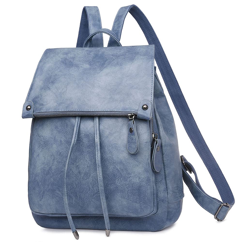 Waterproof Anti-theft Women's Backpack - Lightweight PU Leather Travel Bag for Commuting & Hiking