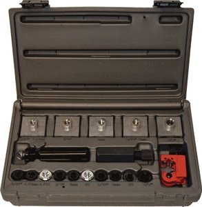 Professional Inline Flaring Tool Kit for Automotive Brake Lines - Perfect for DIY Car Repairs and Hydraulic System Maintenance