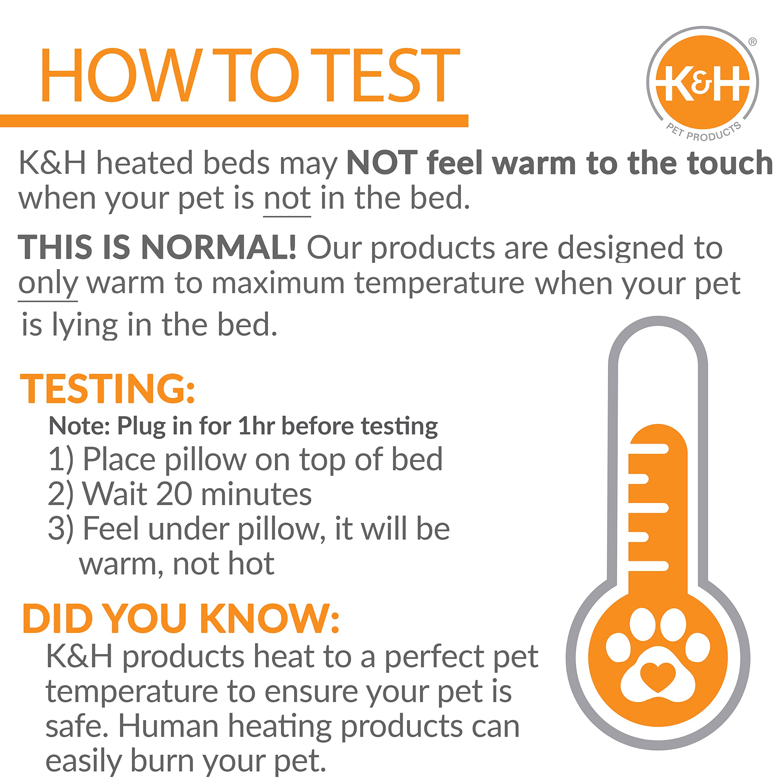 K&H Heated Chicken Pad - 40W Safe Thermo Pad for Poultry Coop - Perfect for Winter Warmth