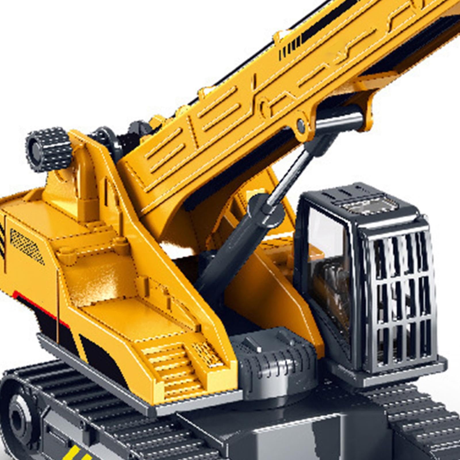 Harilla Construction Vehicle Toy Engineering Truck - Inertial Dump Truck with Crane for Kids, Christmas & Birthday Gift, Boys & Girls Play Set, Room Decoration - Perfect for Construction Site Role Play & Indoor Fun