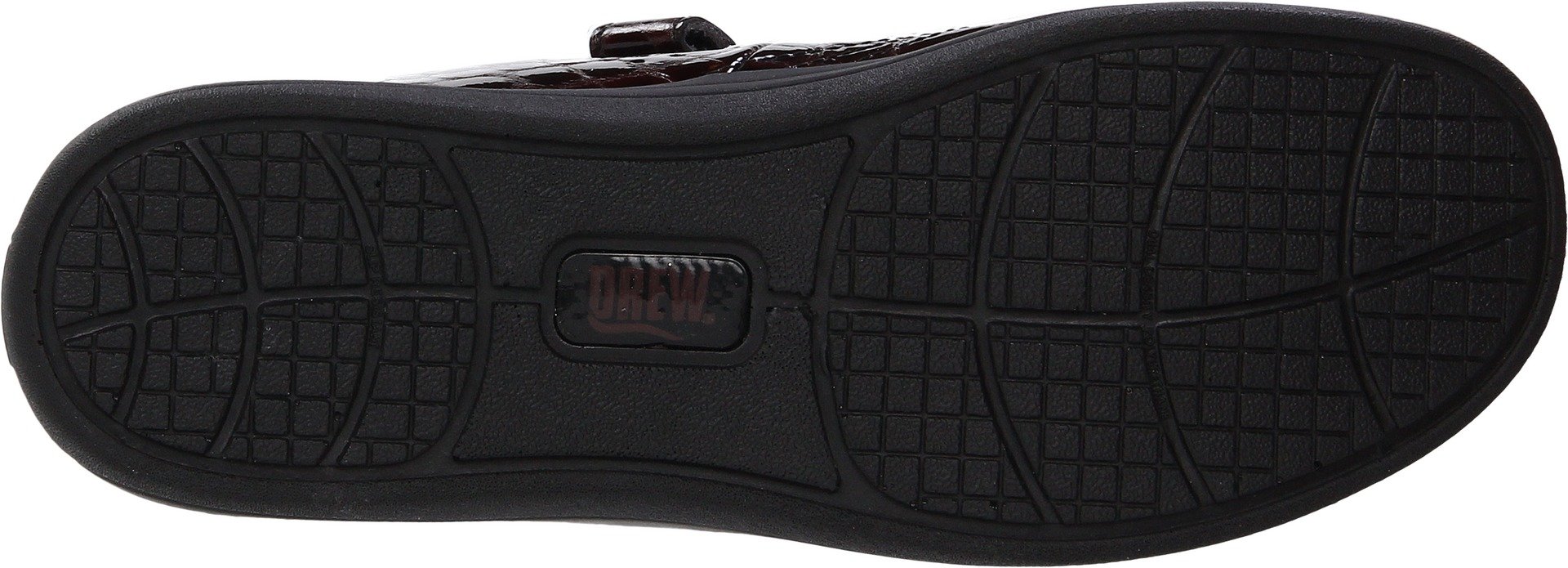 Drew Rose Women's Comfortable Cushioned Mary Jane Flats - Classic Slip-On Shoes for Work, Office & Casual Wear