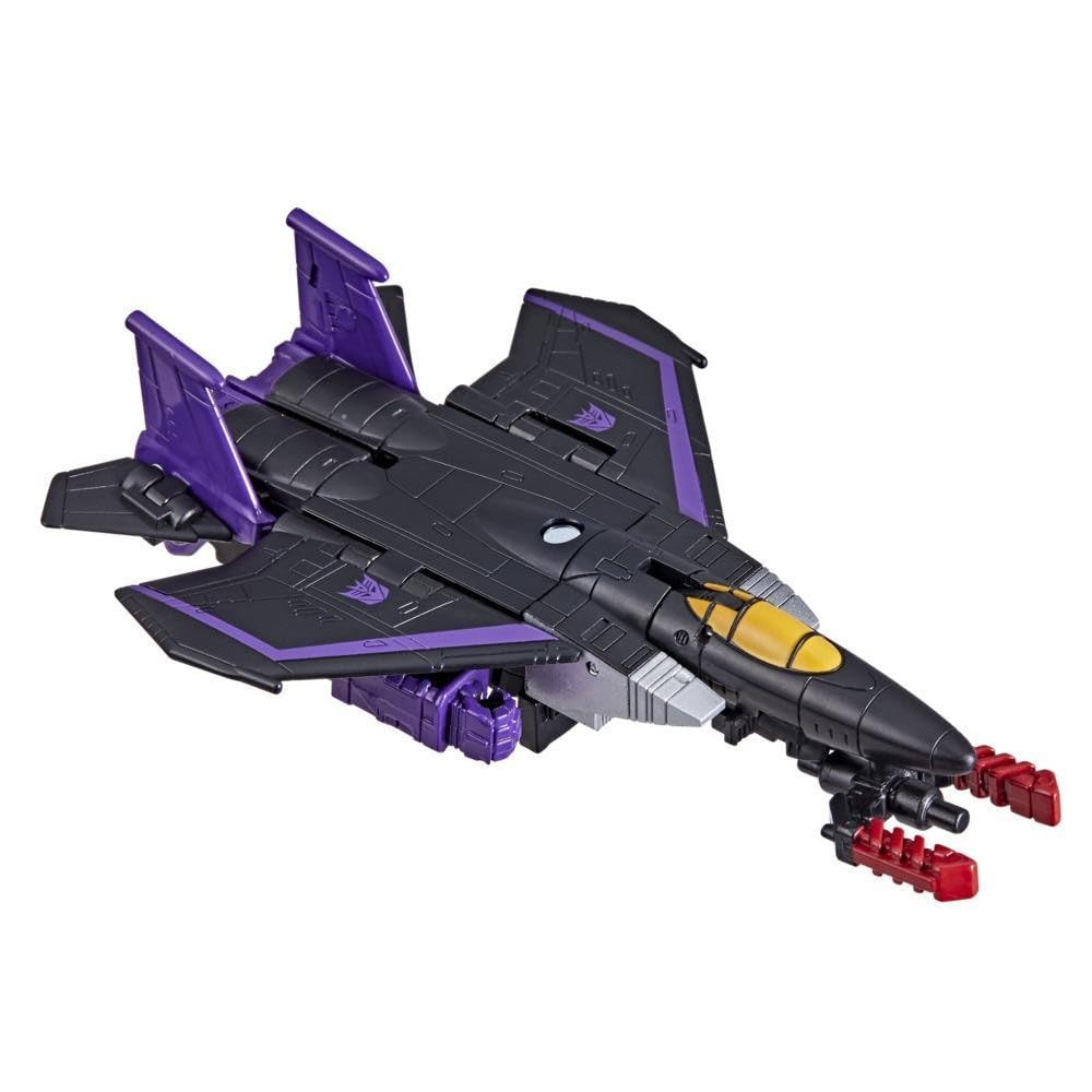 Transformers Generations Legacy Core Skywarp 3.5-inch Action Figure - Collectible Robot Toy for Kids & Adults Ages 8+ | Perfect for Display, Play, and Gifts