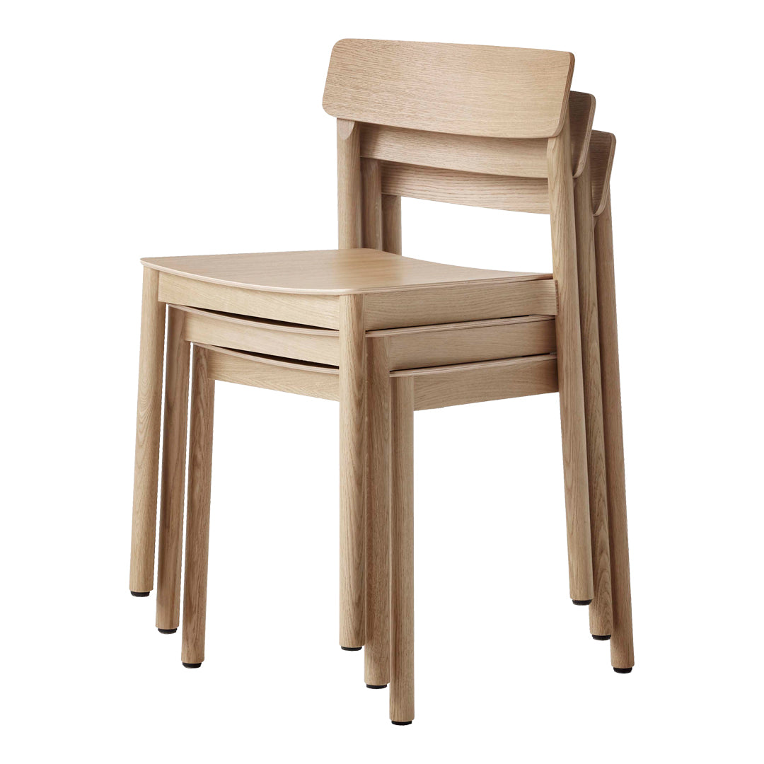 Betty TK2 Dining Chair - Modern Wooden Dining Room Chair with Upholstered Seat, Comfortable & Stylish for Kitchen, Dining Room, or Home Office